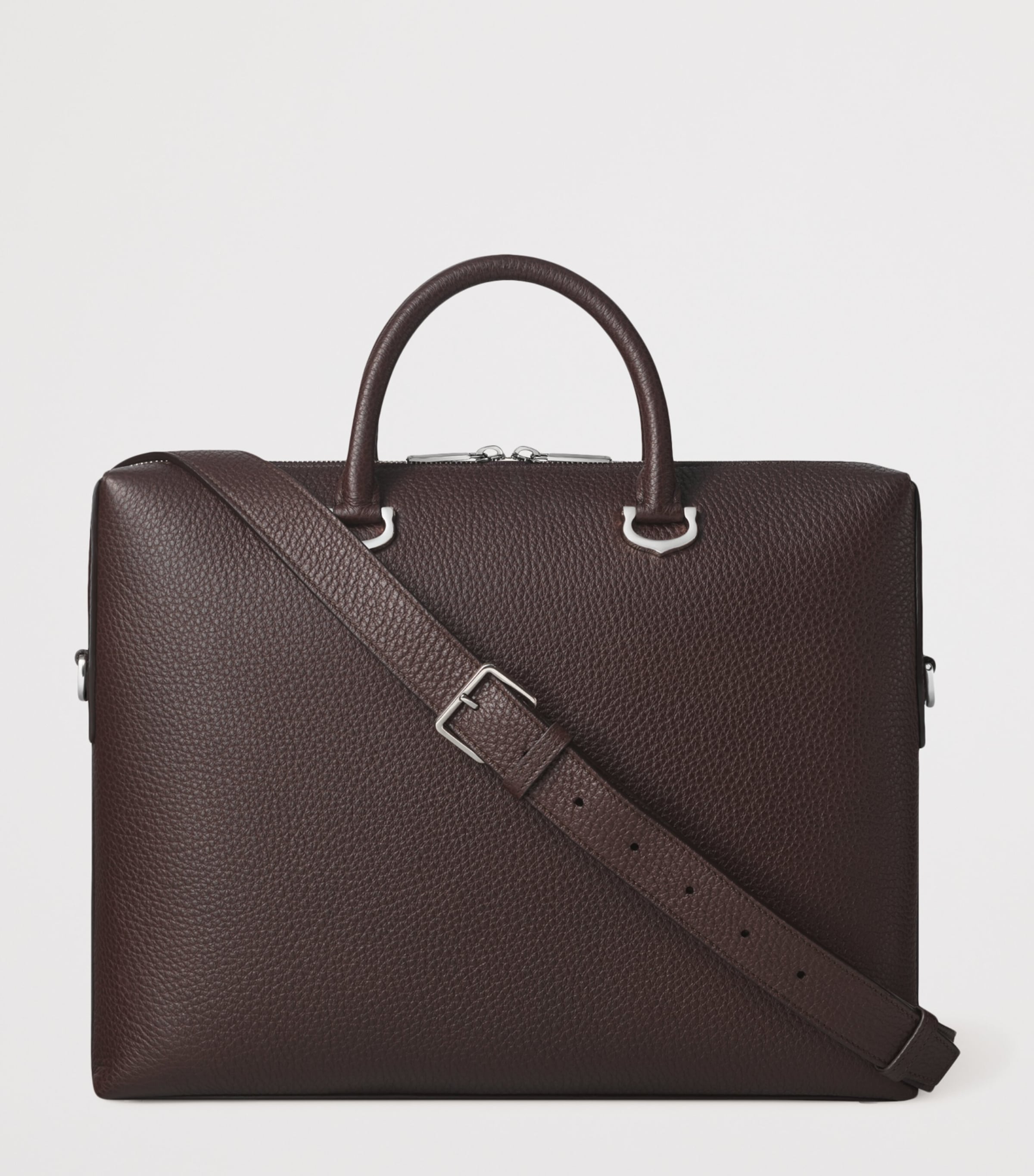 Cartier Leather Must de Cartier Briefcase Brown Image 3