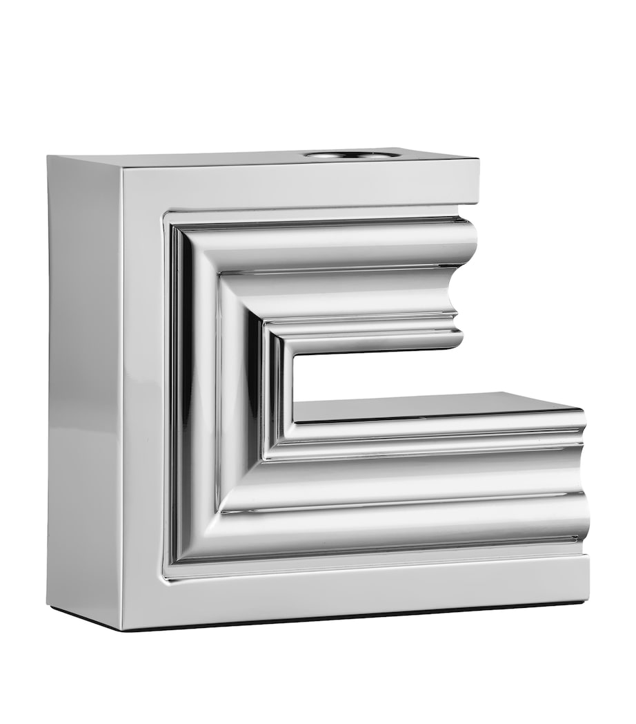 Large Perspectives No.1 Candle Holder SILVER Image 1