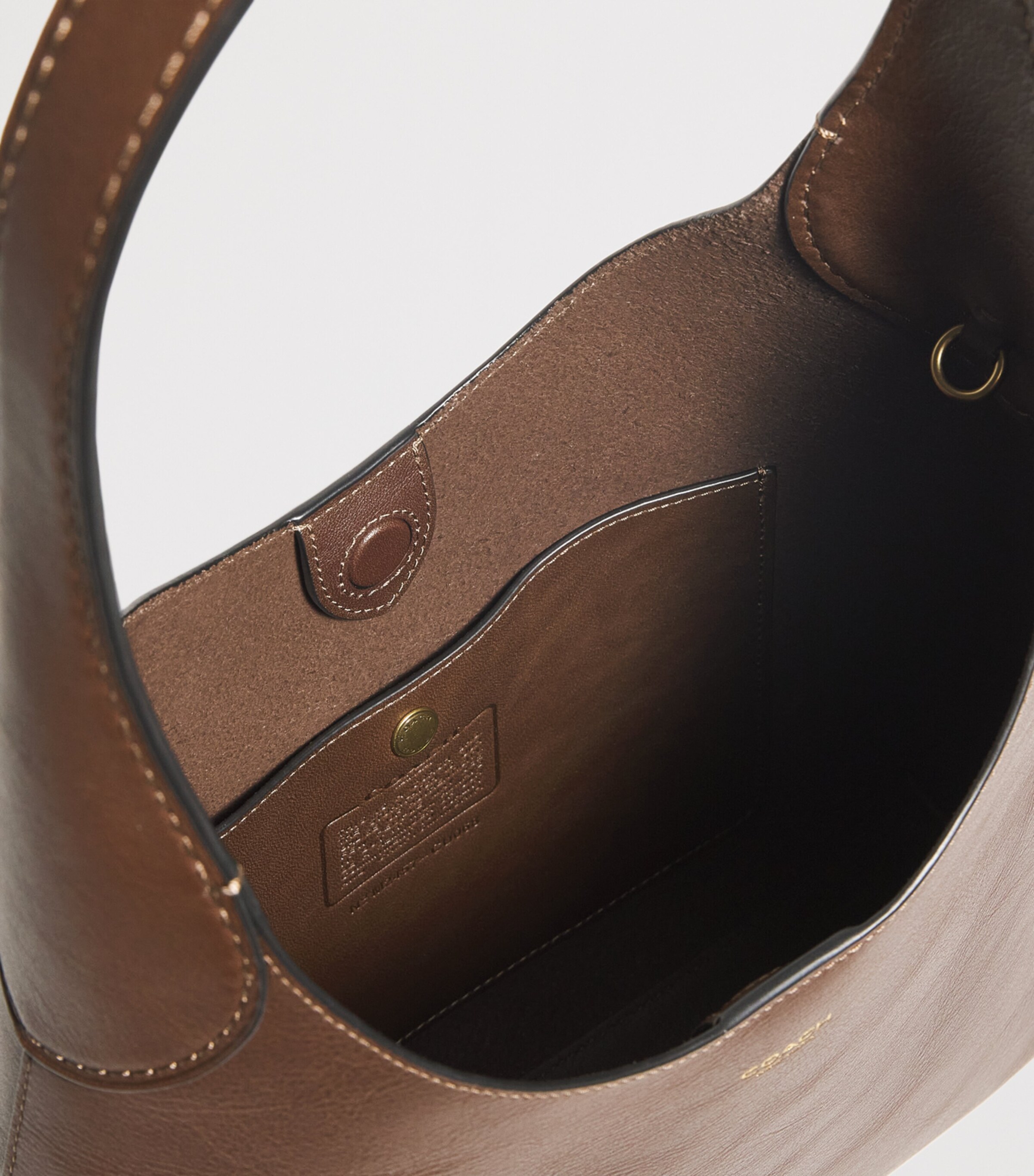 Coach Brown Leather Brooklyn 28 Shoulder Bag | Harrods US