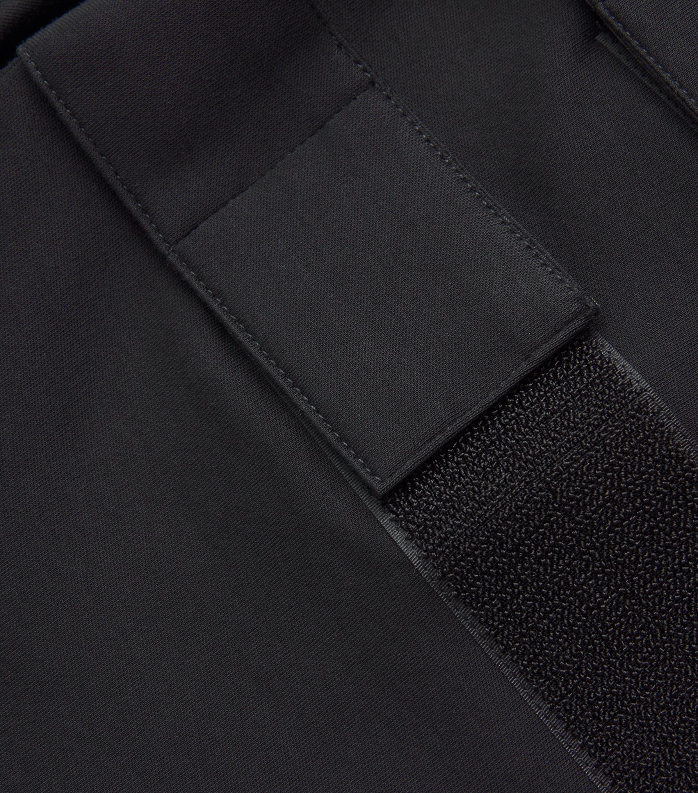 Helmut Lang Mens Velcro-Strap Armor T-Shirt Black Image 5