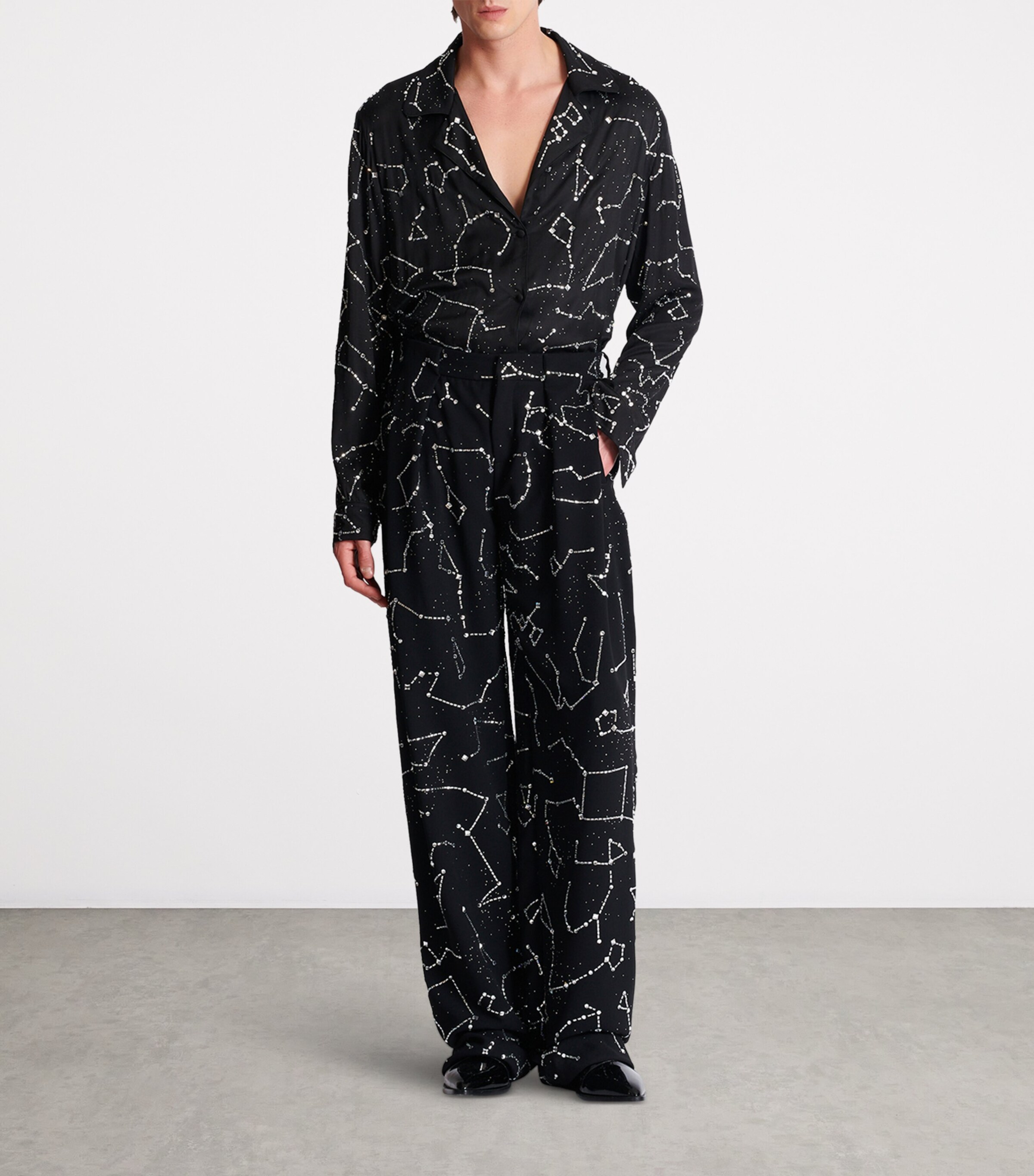 Constellation Embellished Shirt EHV NOIR/CRISTAL Image 6