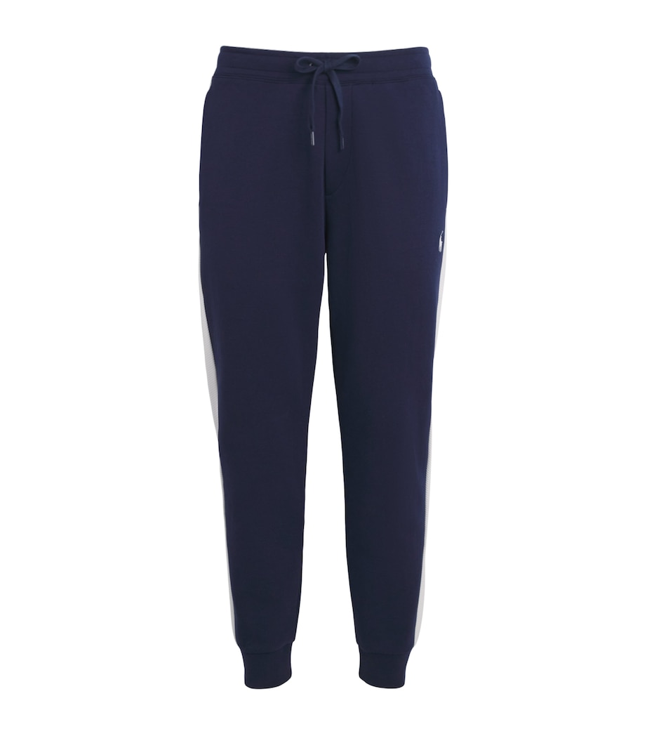 RLX Ralph Lauren Mens x Wimbledon Side-Tape Sweatpants Rfd Nvy/cer Wht Image 1