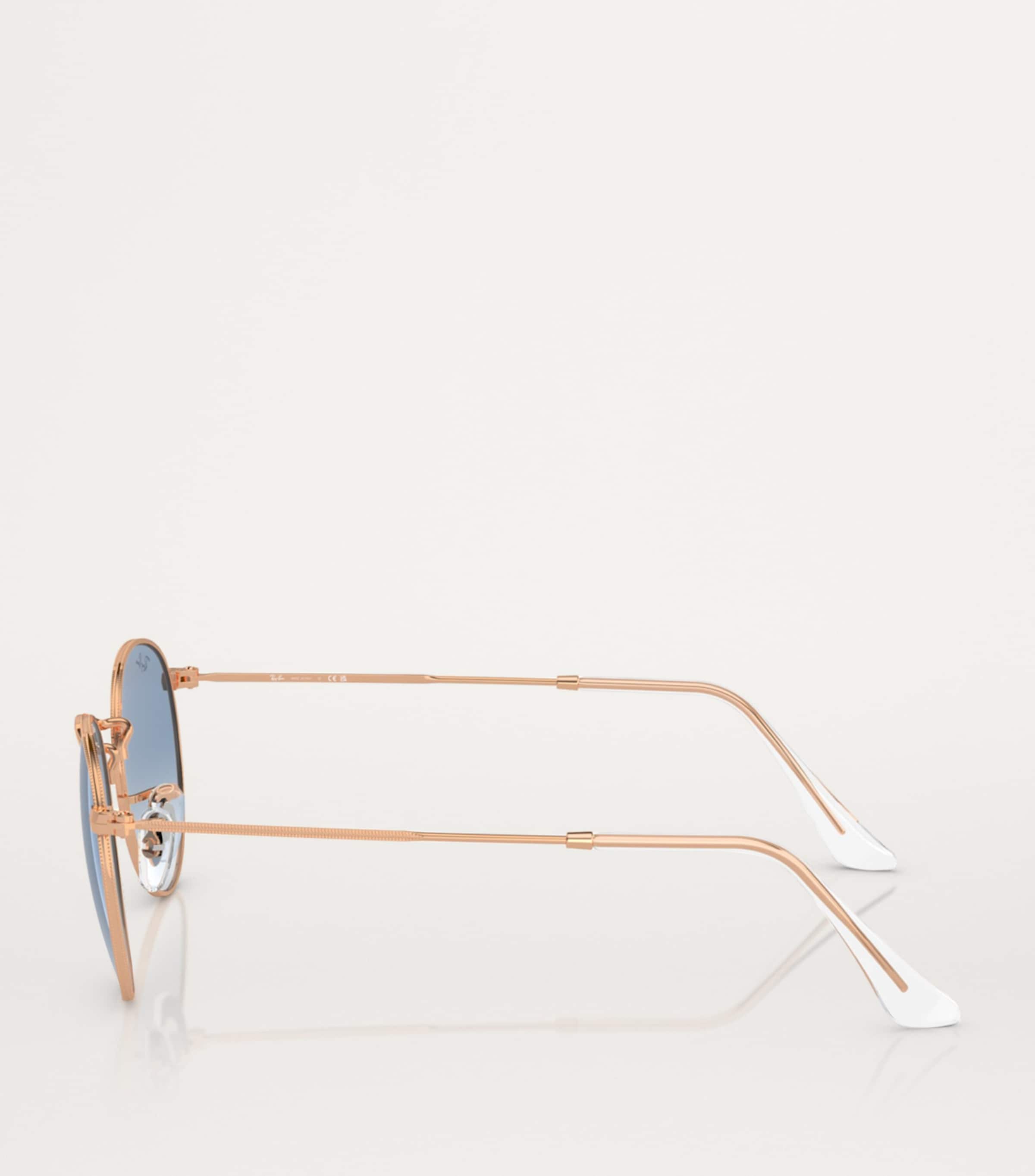 RB3447 Round Metal Sunglasses 92023F Image 3