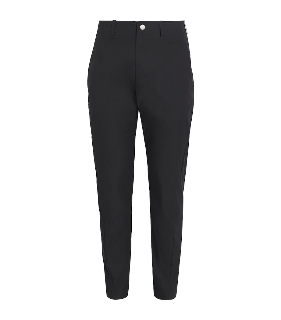 Alba Mens Cotton-Blend Techno Trousers Black Image 1