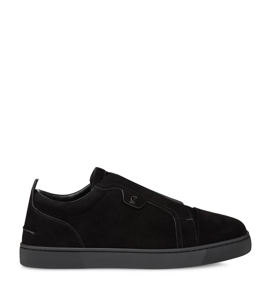 St. Louis Suede Slip-On Sneakers BK01 Image 1