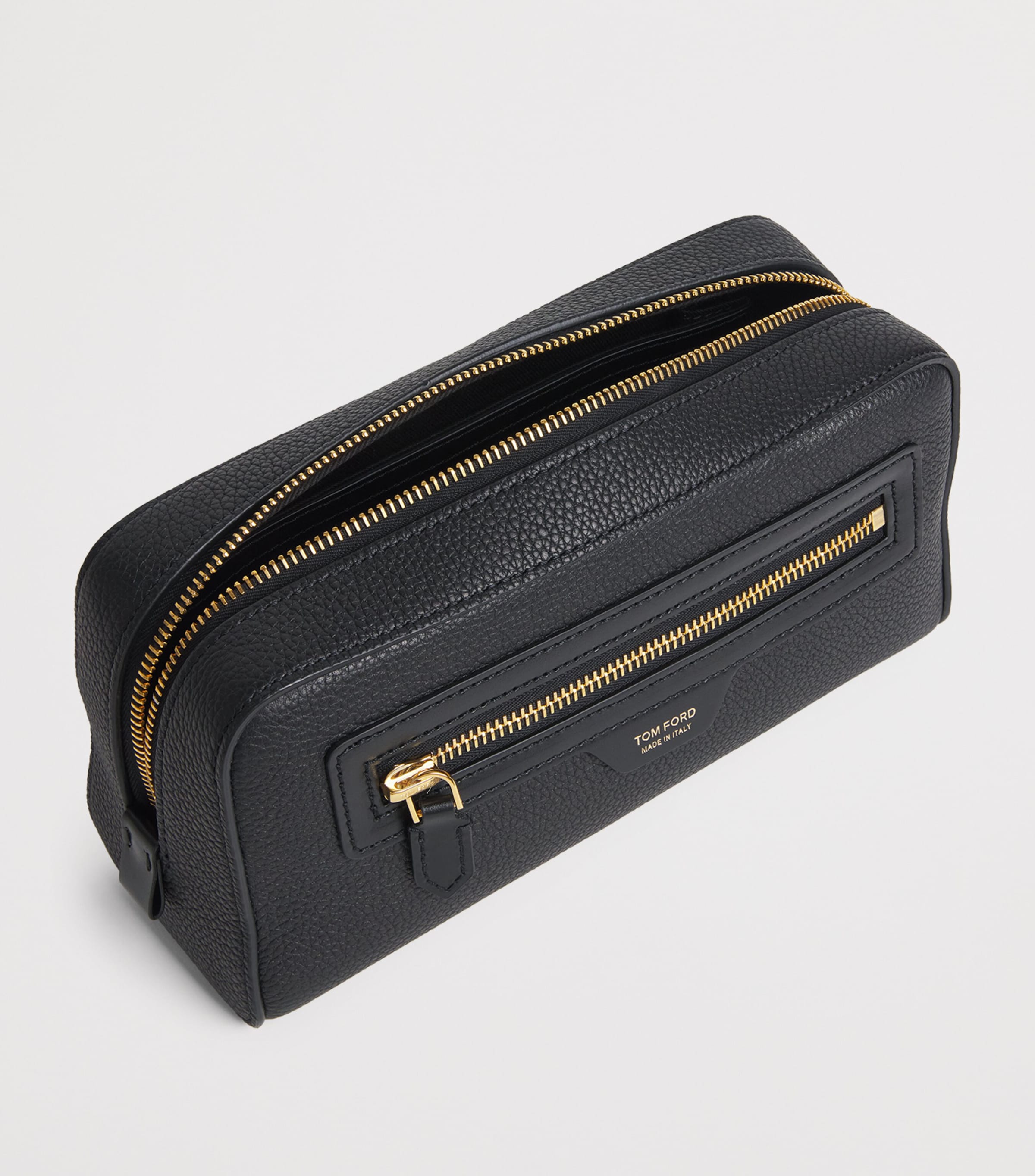 Leather Wash Bag NAA Image 2