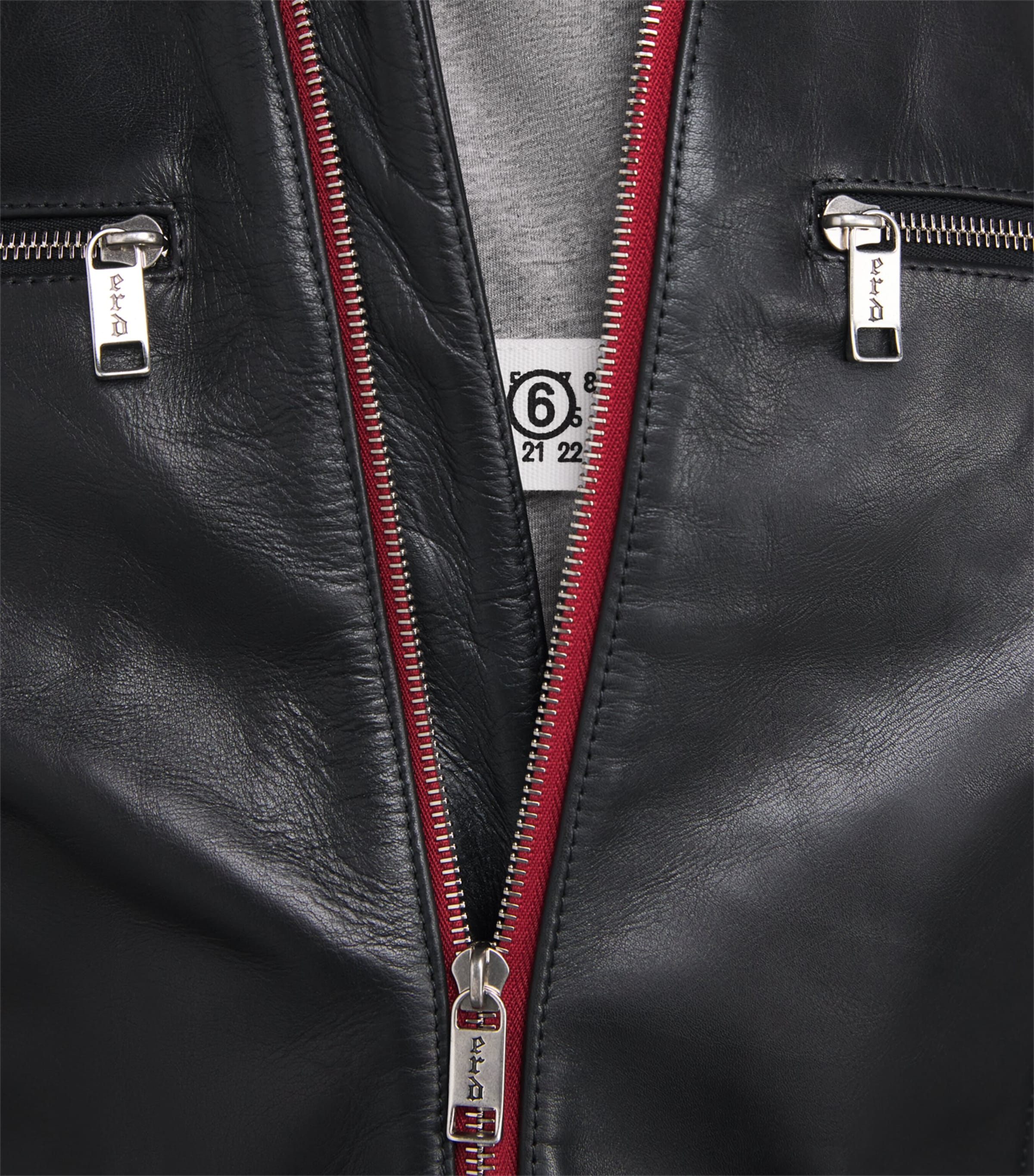 Cotton Numeric Tab T-Shirt 856M Image 6