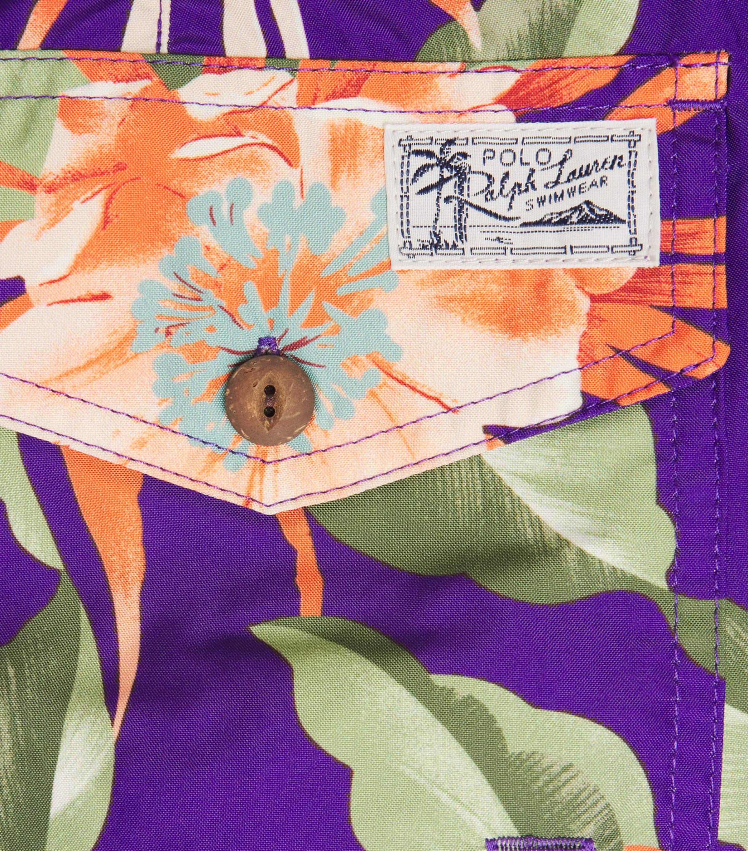 Polo Ralph Lauren Multi x Hoffman Fabrics Palm Island Swim Shorts