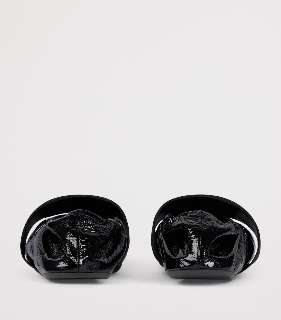 Givenchy Leather Crush Ballet Flats Image 7