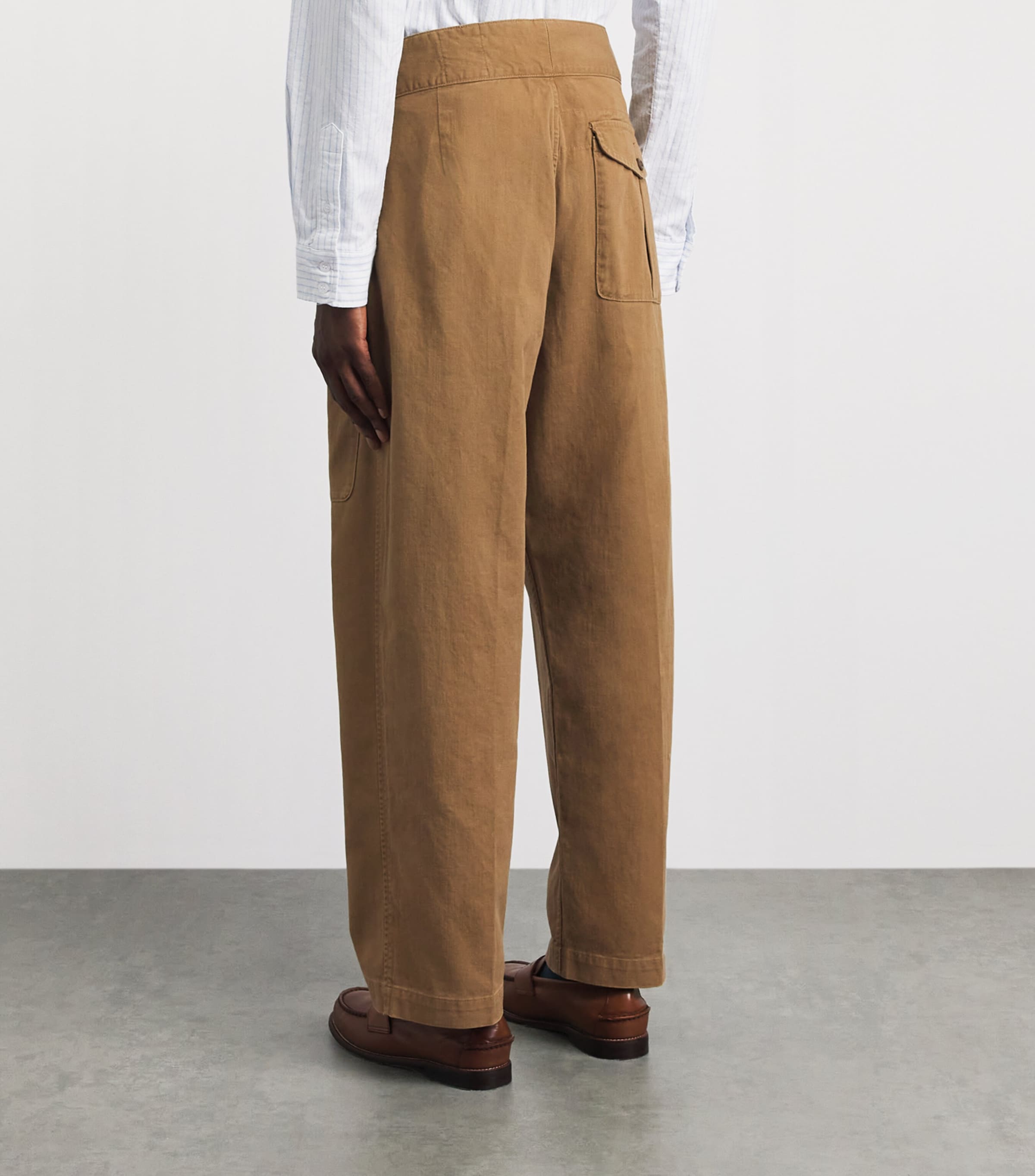 Polo Ralph Lauren Mens Cotton Cargo Trousers Sandsurf Image 5