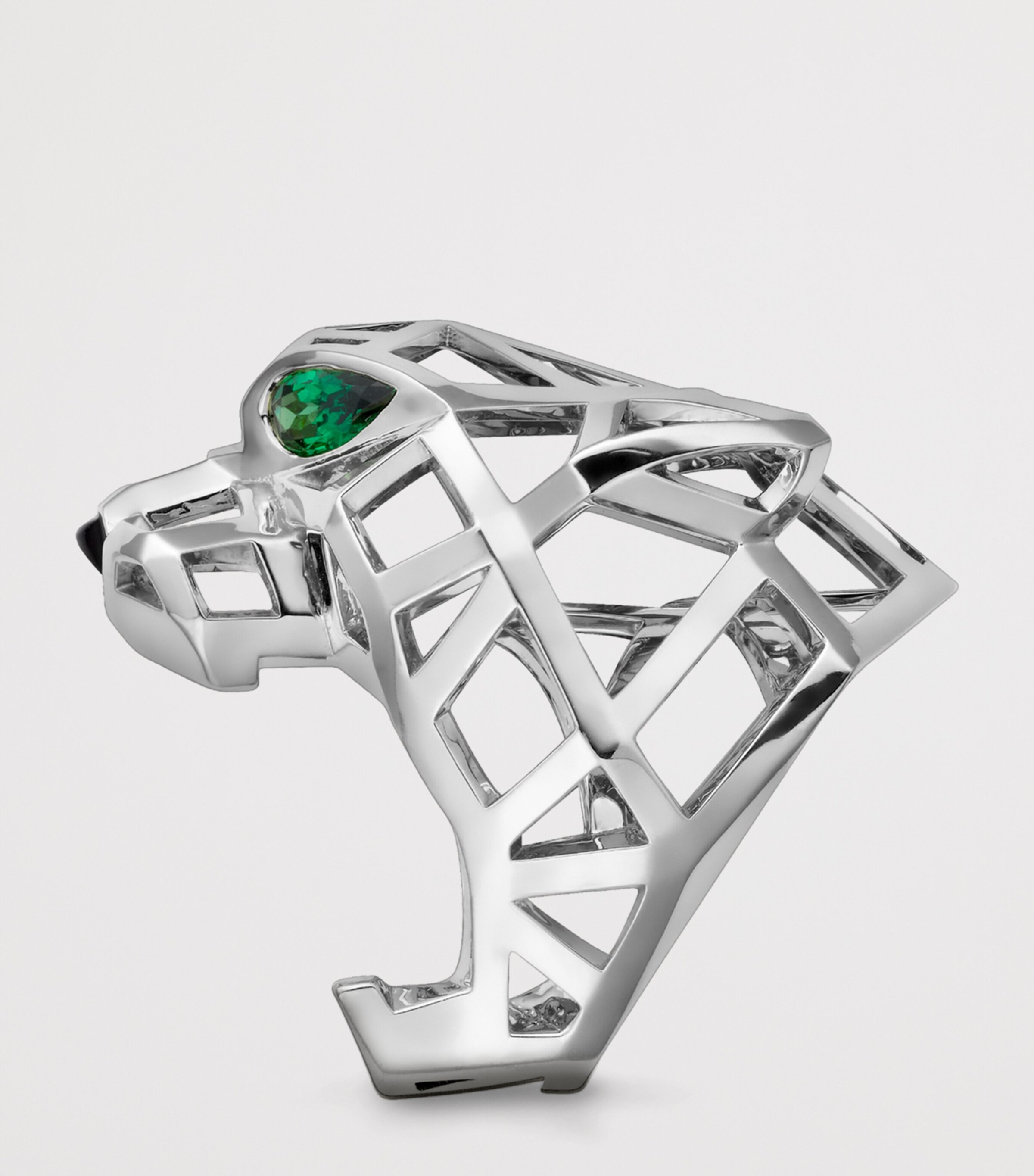Cartier White Gold, Tsavorite Garnet and Onyx Panthère de Cartier Ring White Gold Image 7