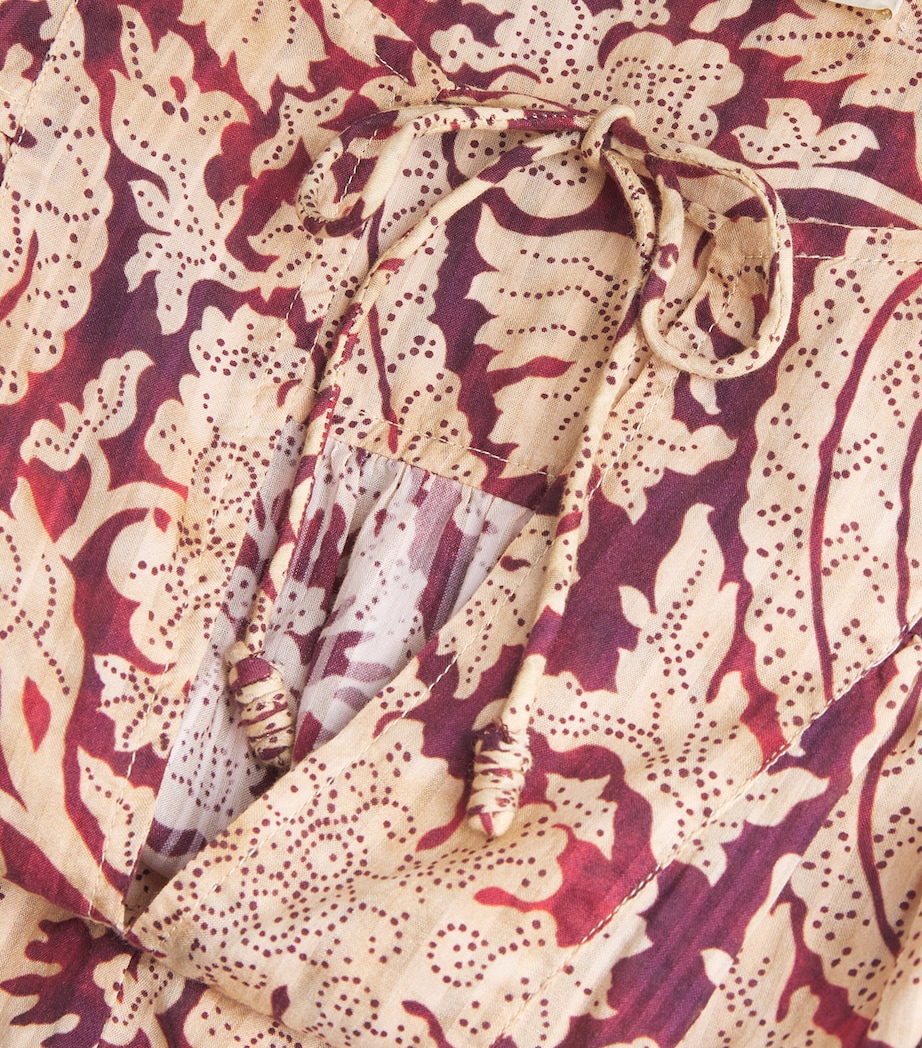 Kairi Flutter Midi Dress AMRTH AMARANTHU Image 5