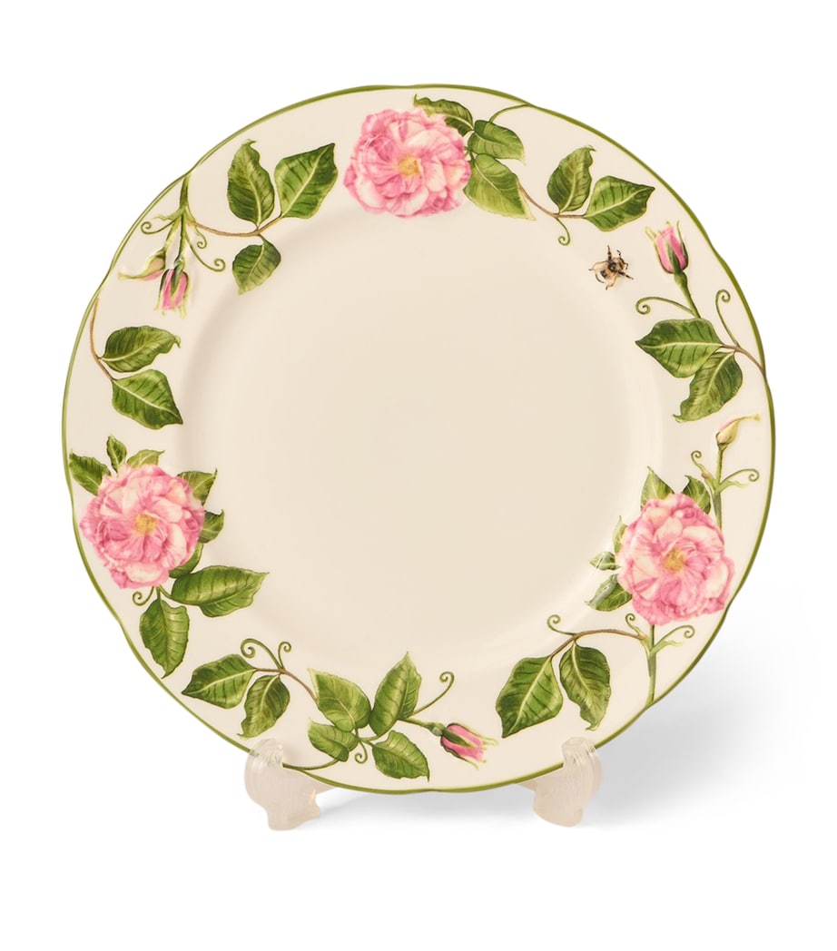 Halcyon Days Bone China The King’s Rose Audley Plate (21cm) Image 1