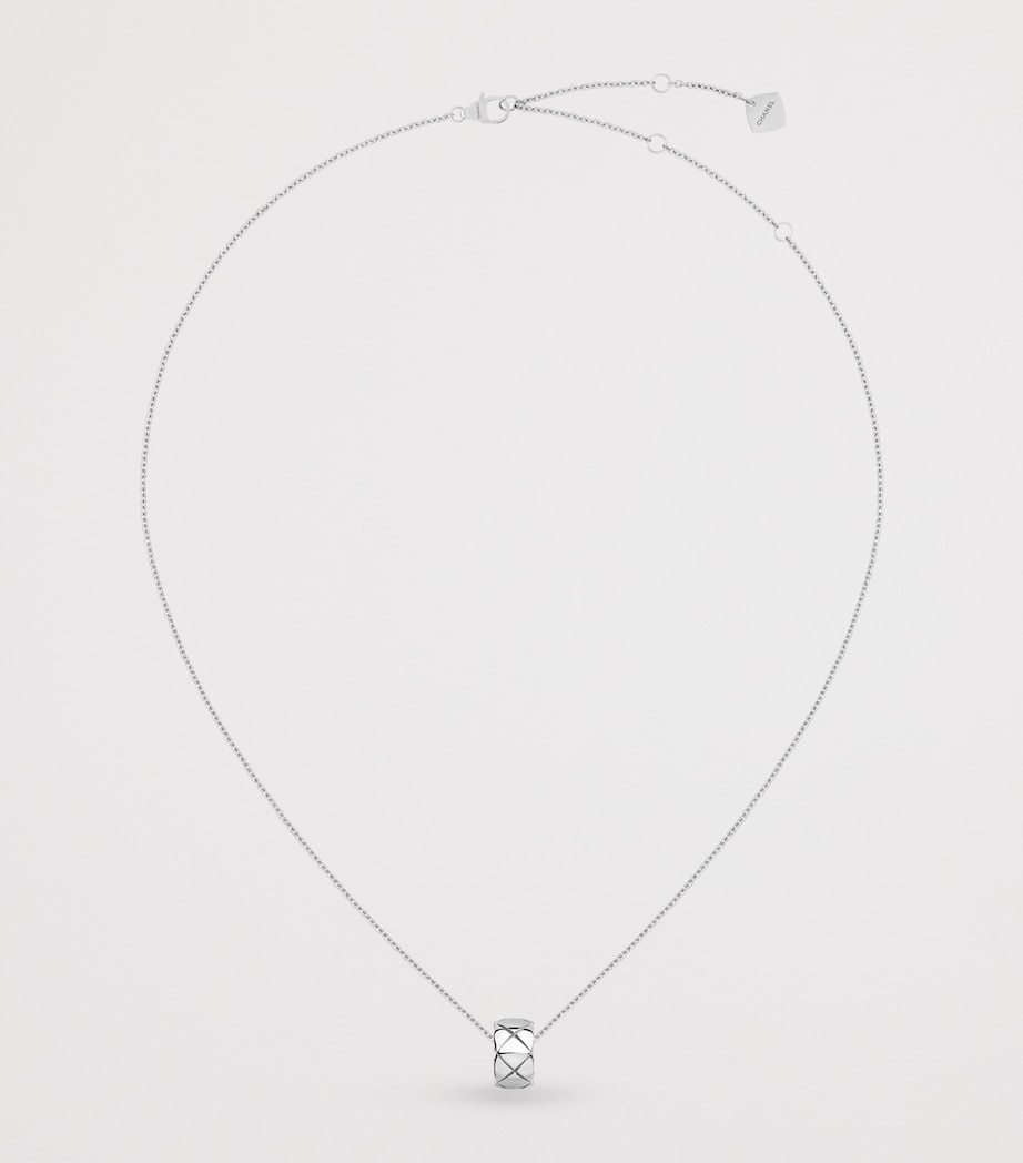White Gold Coco Crush Necklace WHITE GOLD Image 3