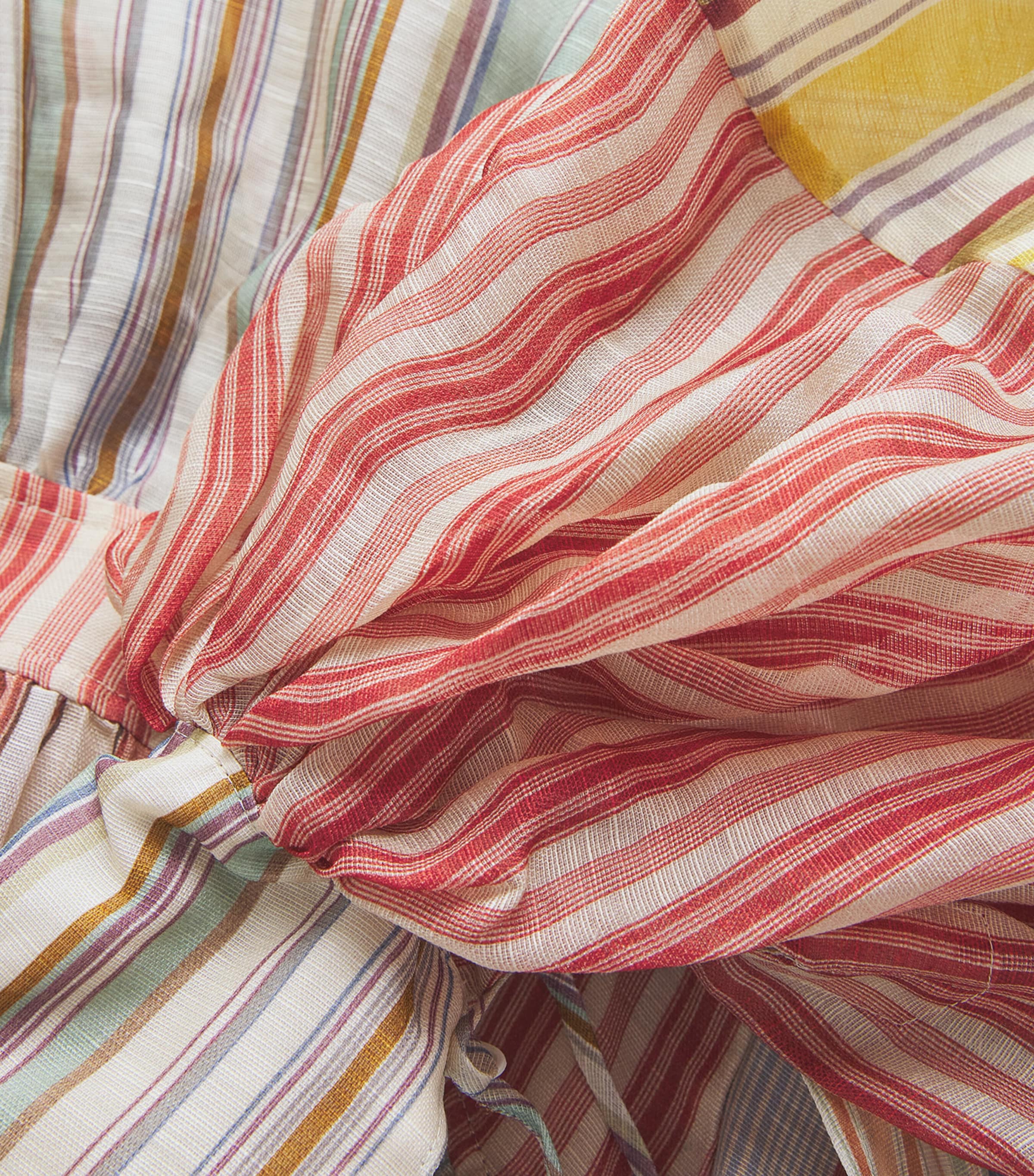 Striped Rebellion Midi Dress SPSTR SPLICD STRIPES Image 5