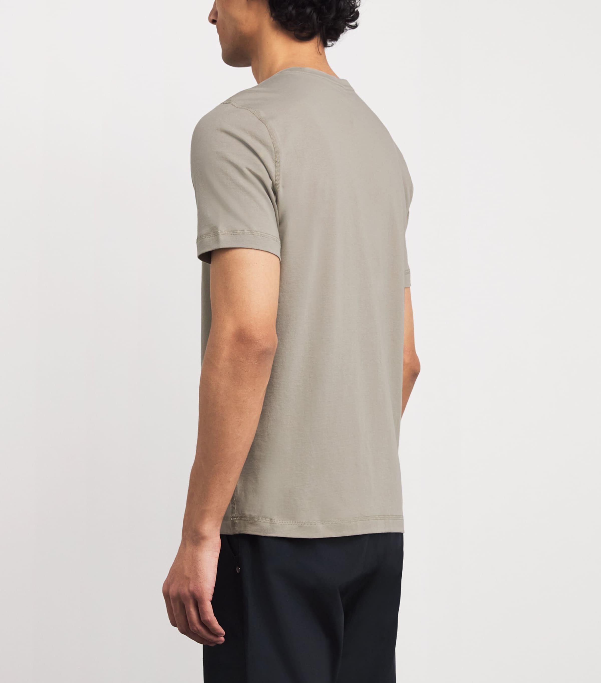 Cotton-Blend Tuvalu T-Shirt TRF TRUFFLE Image 4