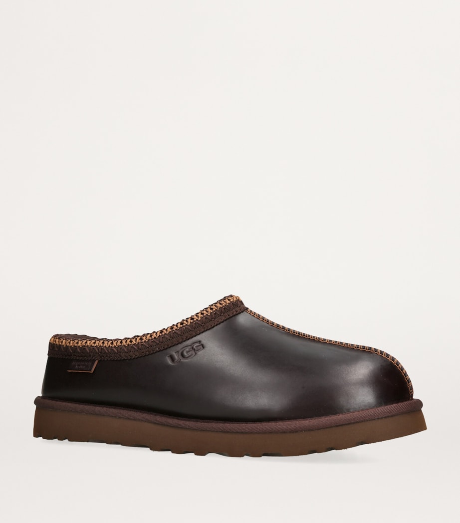Leather Tasman Slippers BROWN/OTH Image 3