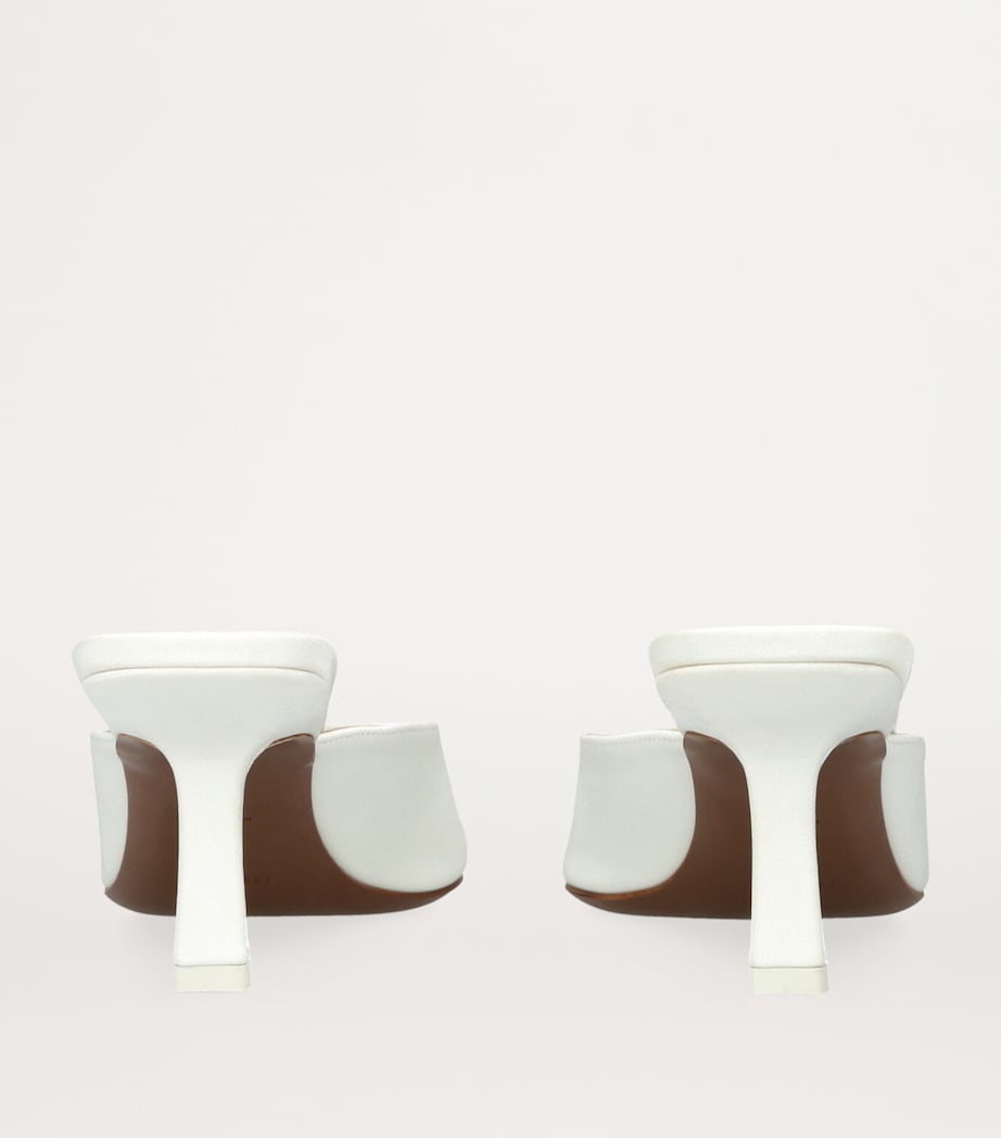 Matar Heeled Mules 65 CREAM Image 2