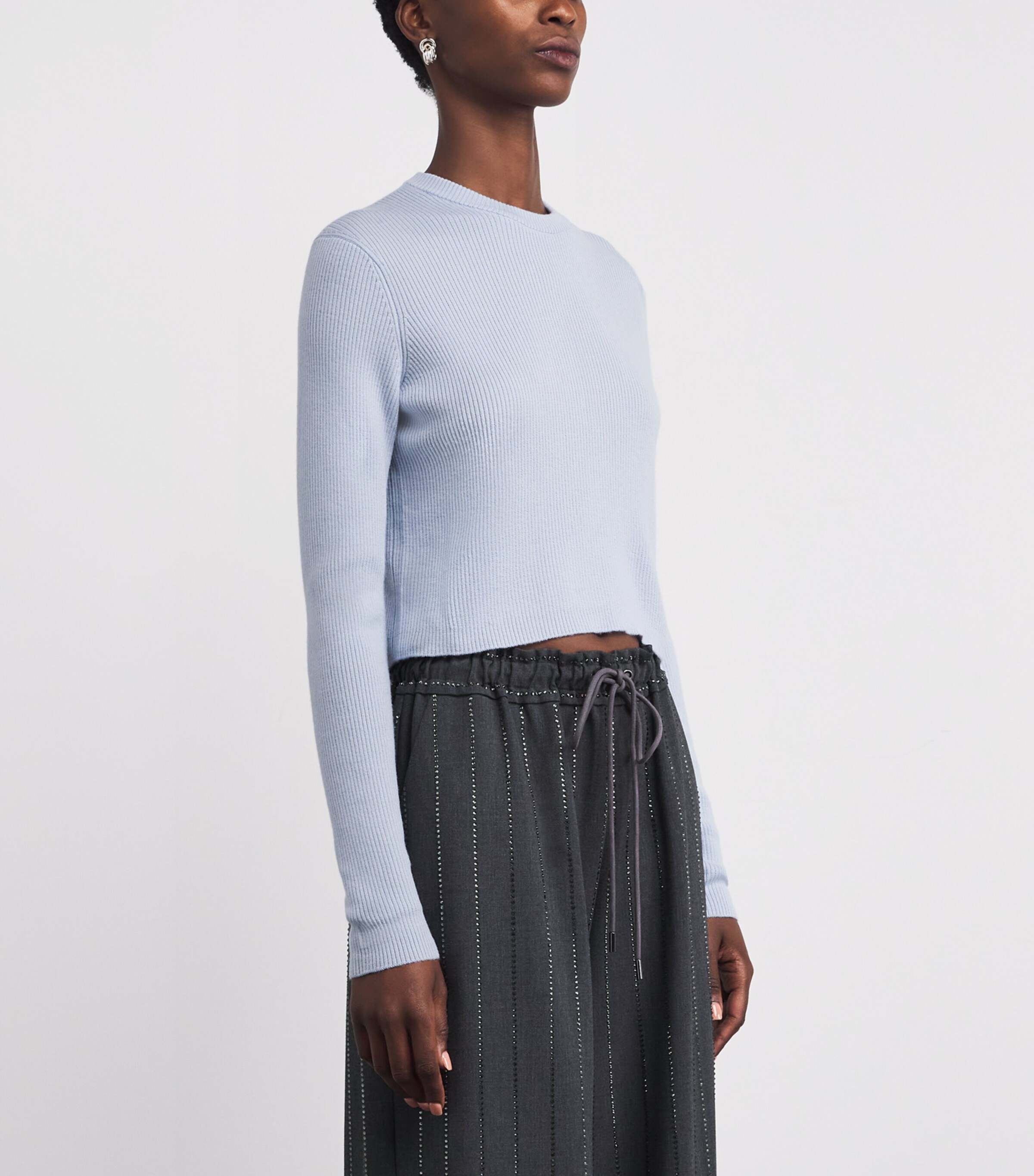 Wool Sweater BLUE SKY Image 3