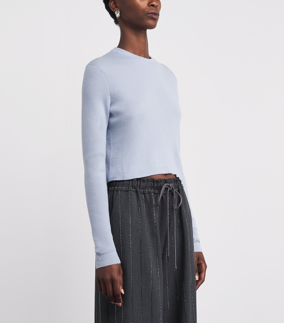 Wool Sweater BLUE SKY Image 3