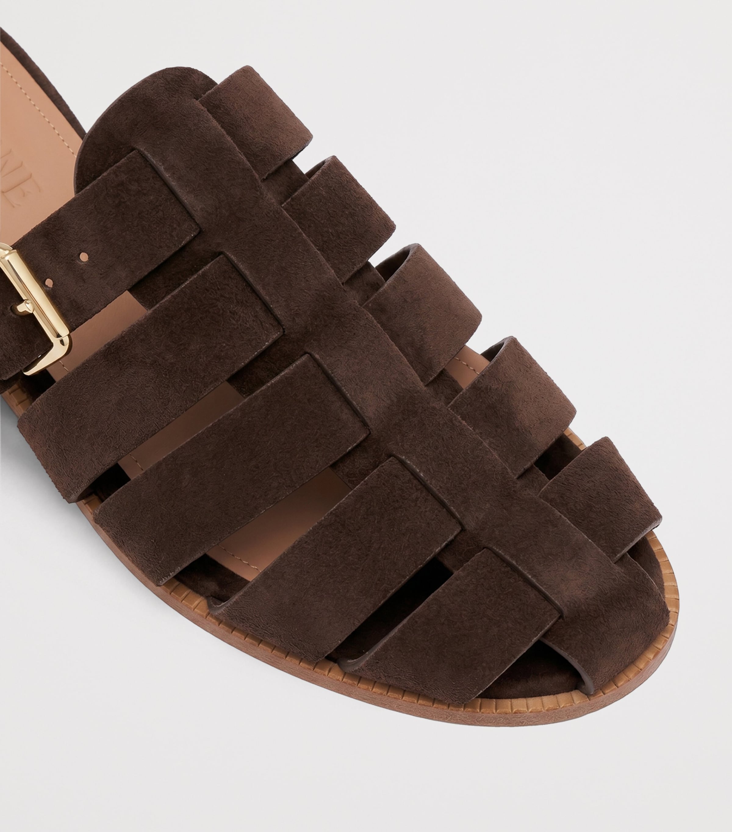 Malone Souliers Suede Theresa Mules Tobacco Image 5