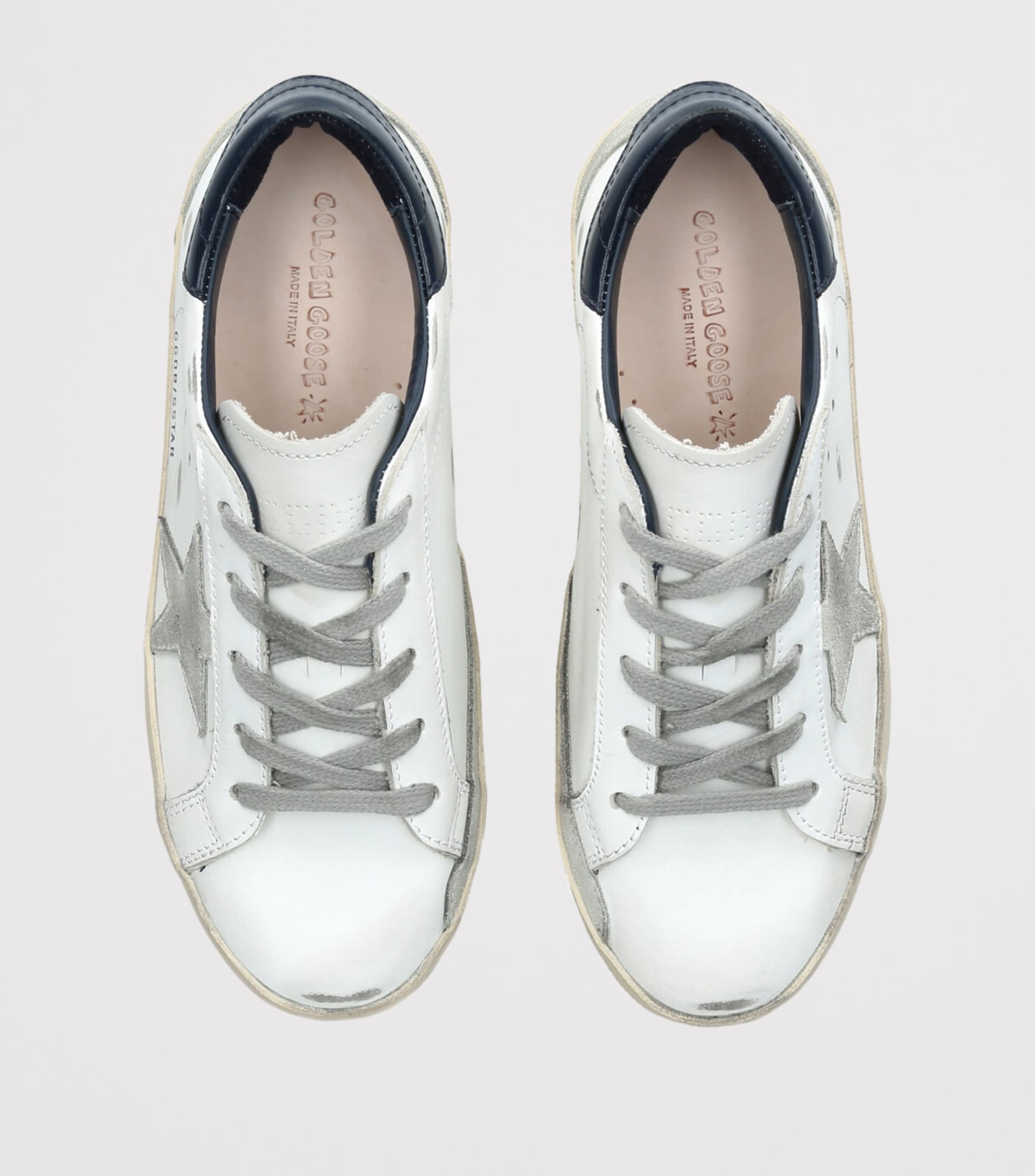 Leather Super-Star Sneakers WHITE/OTH Image 4