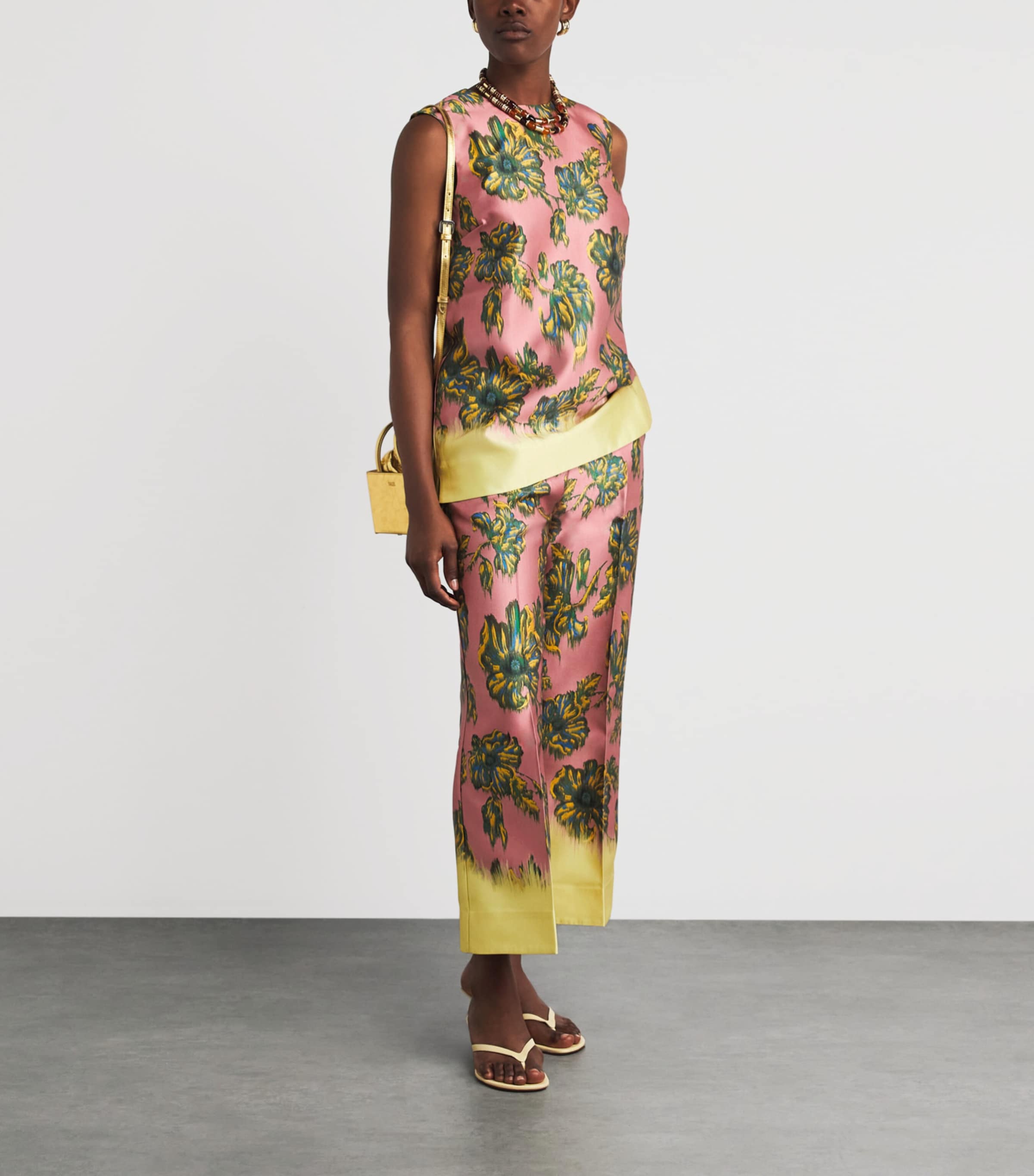ALEMAIS Womens Wide-Leg Faye Trousers Image 2