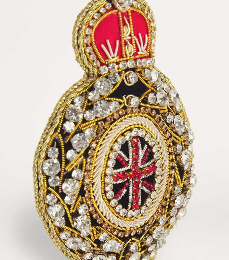 Tinker Tailor Embellished Orb Tree Decoration Navy Image 3