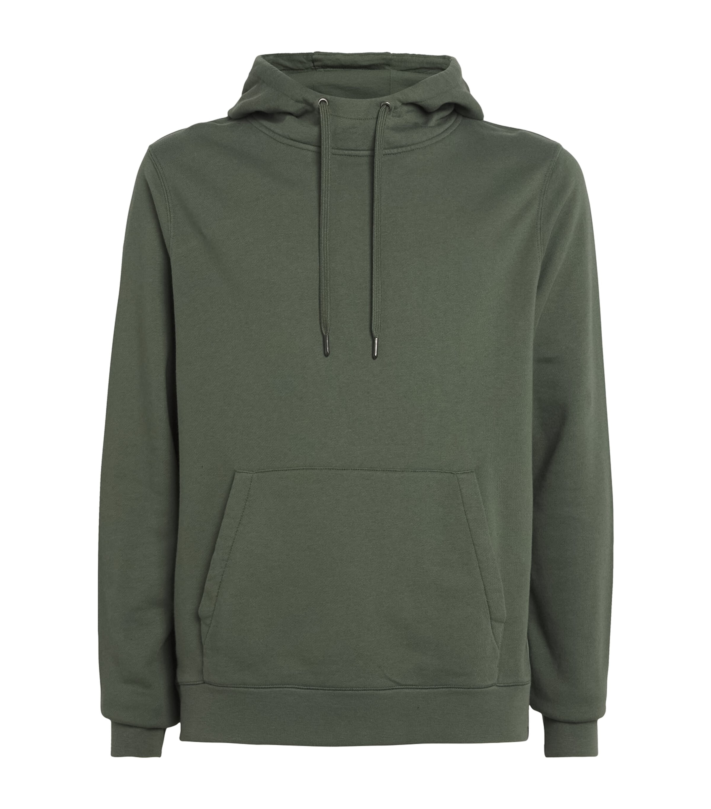 Shop Derek Rose Cotton-modal Quinn Hoodie In Green