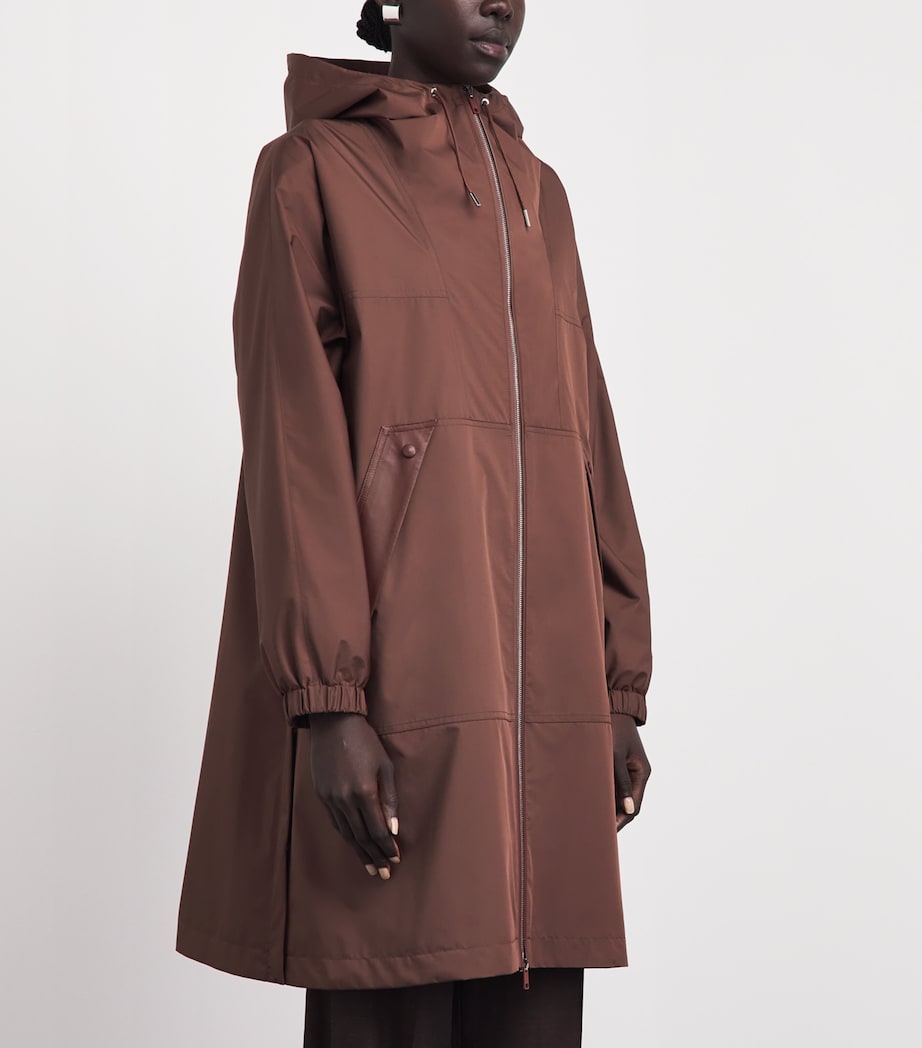 Yves Salomon Womens Waterproof Hooded Parka Image 4