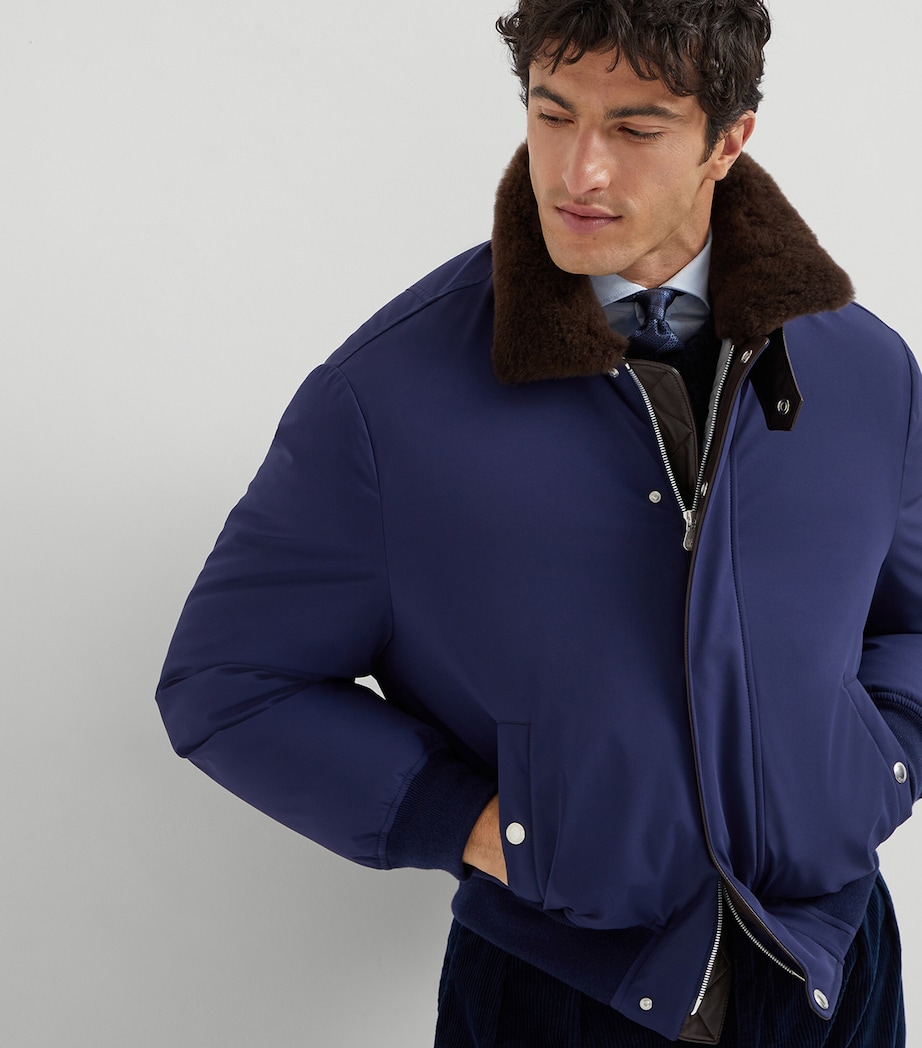 Down-Filled Bomber Jacket CXM22 Image 4