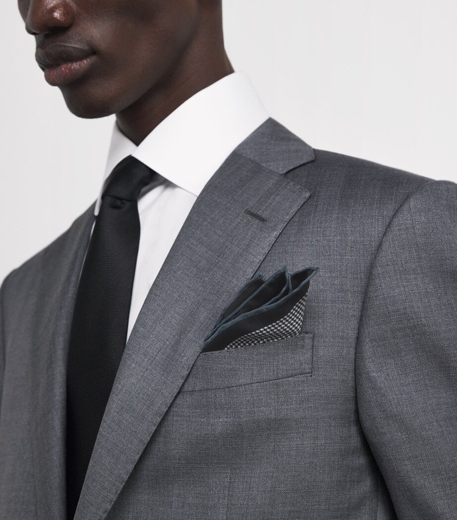 Brioni Silk Pocket Square Image 2