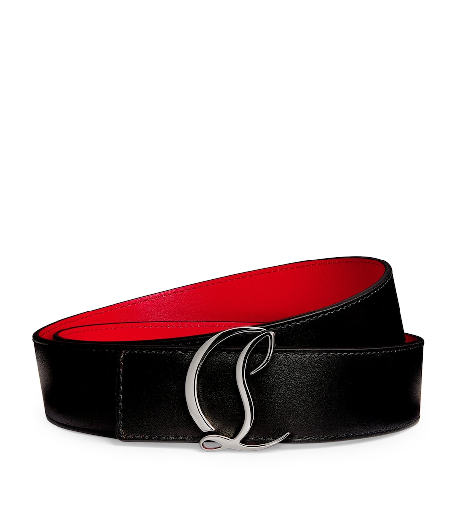 CL Logo Leather Belt Q501 Image 1
