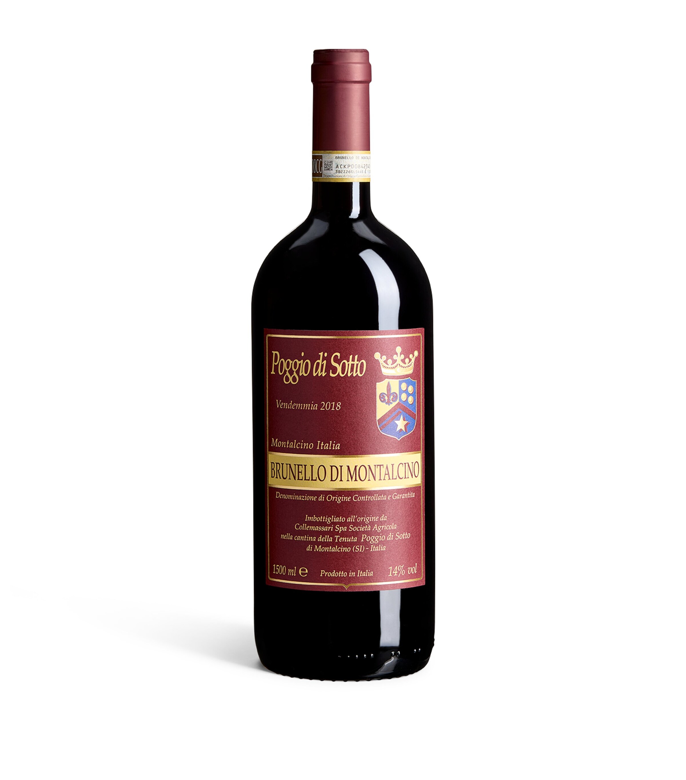 Poggio di Sotto Brunello di Montalcino 2018 Magnum (1.5L) - Tuscany, Italy | Wine & Spirits | Wine | Red Wine