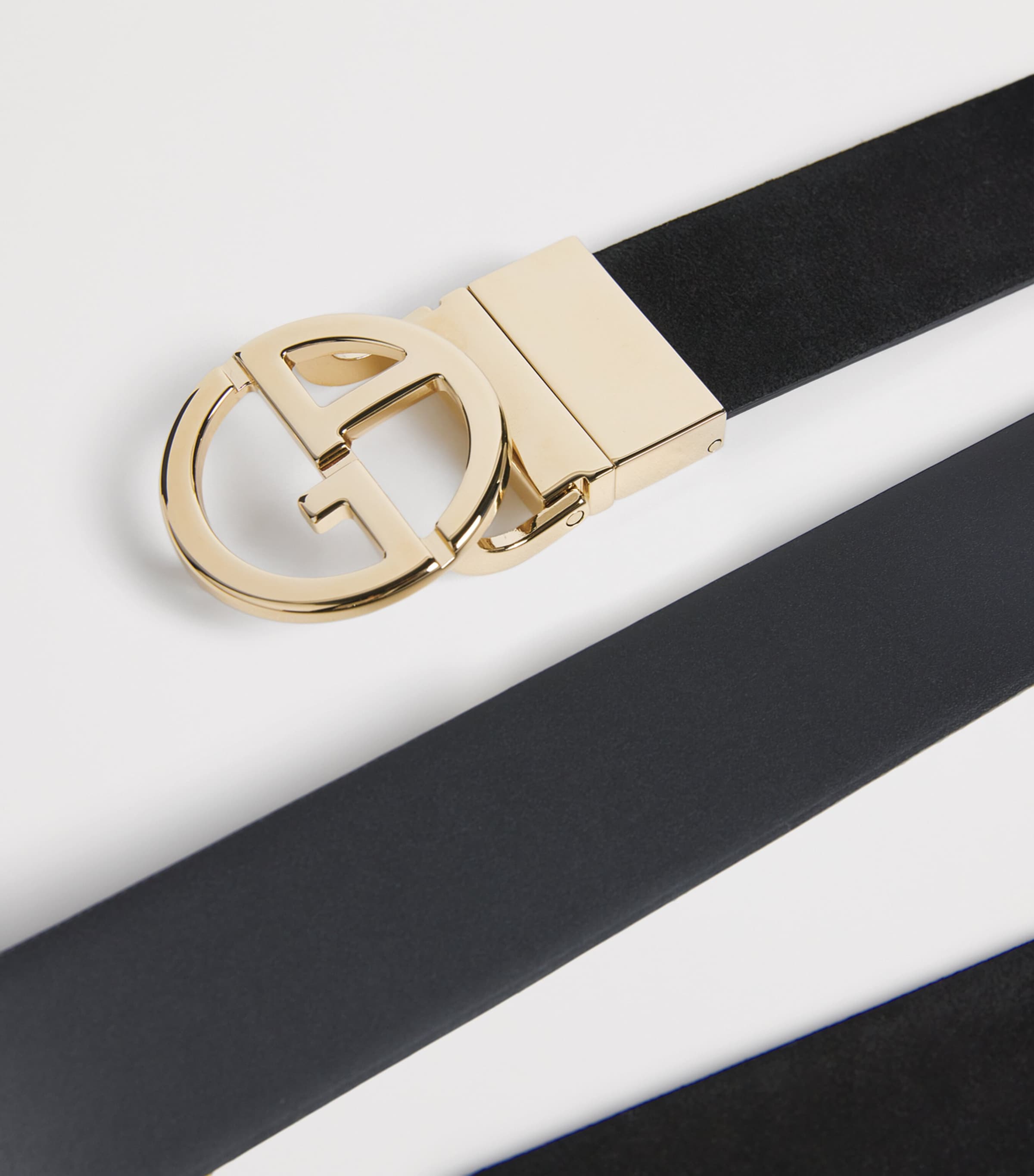 Palladium-Plated GA Logo Belt Buckle 8GA11 Image 4