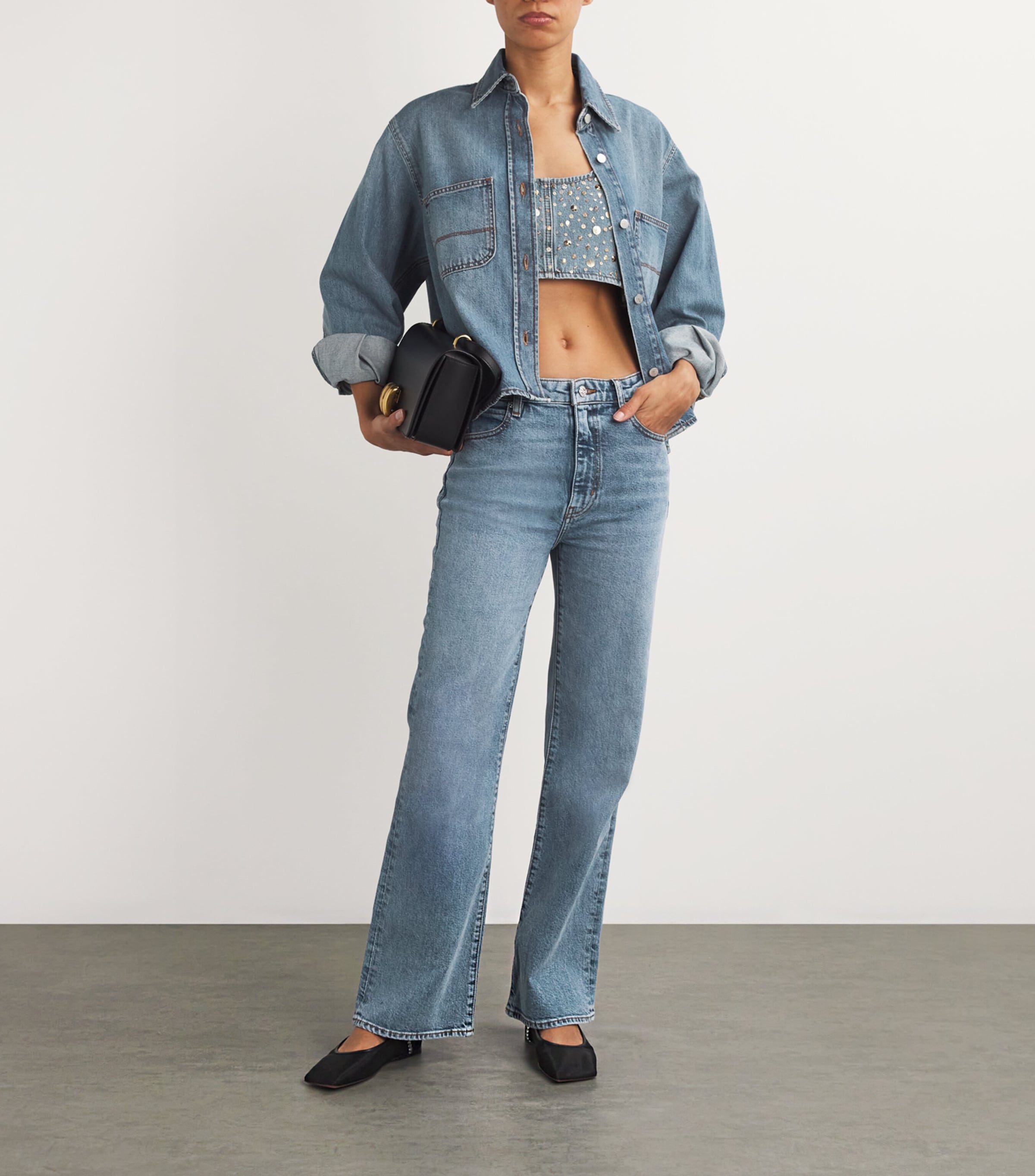 The Pixie Arrow Bootcut Jeans LEELA Image 2
