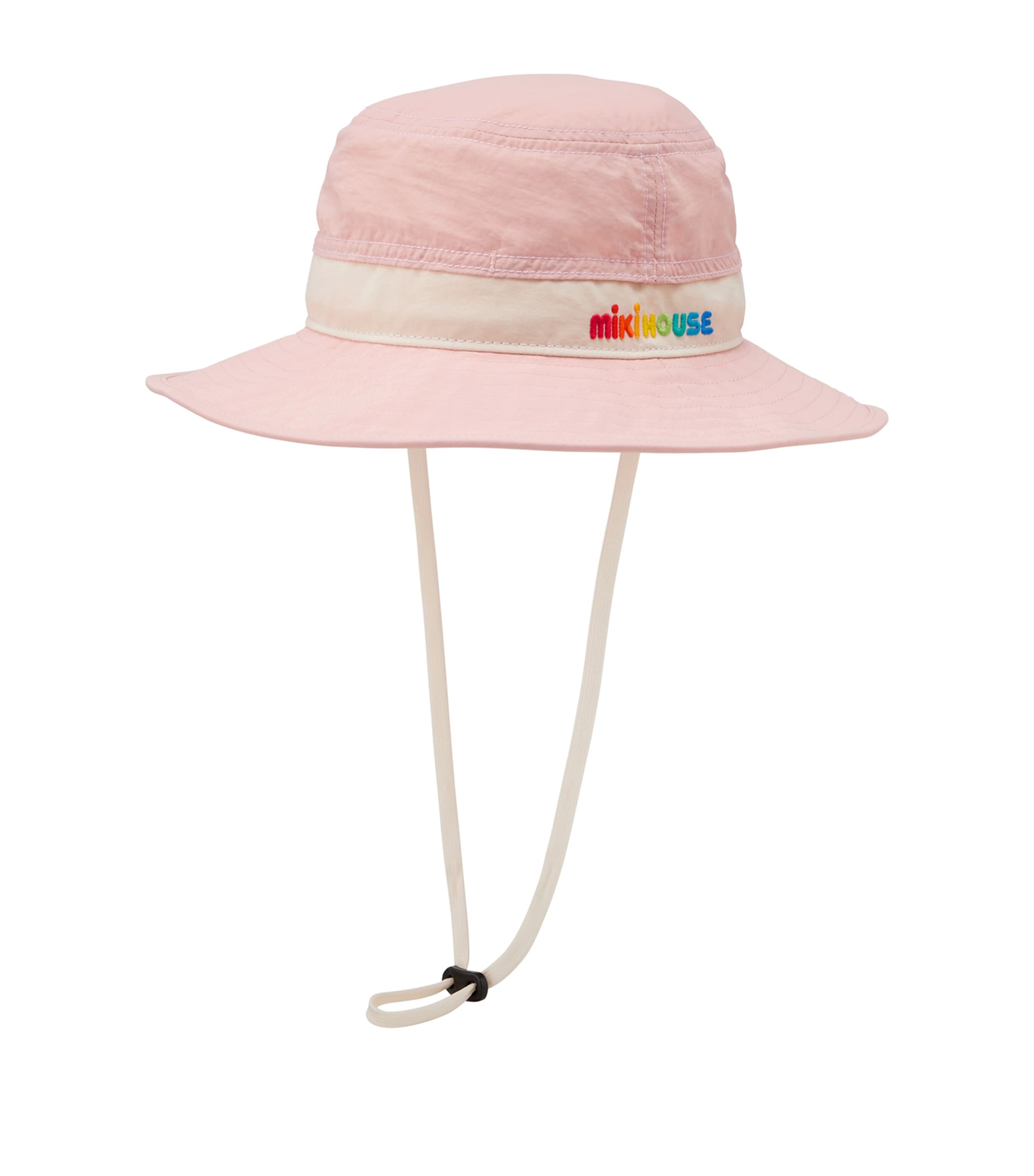Miki House Kids' Logo Embroidered Sunhat