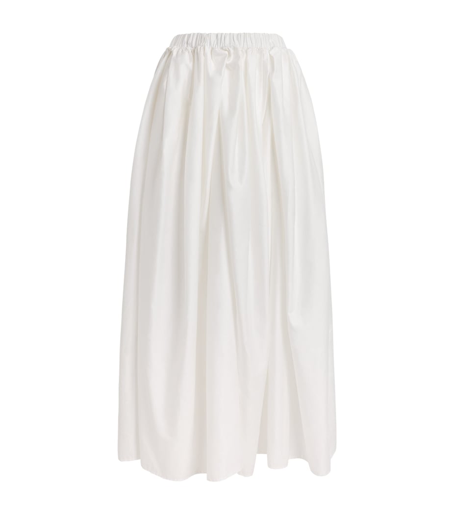 CAMILLA AND MARC Womens Cotton Zaya Maxi Skirt Cream Mcrm Image 1