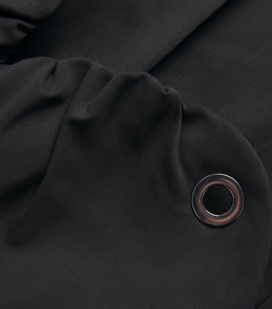 Virgin Wool Jumpsuit BLACK Image 5