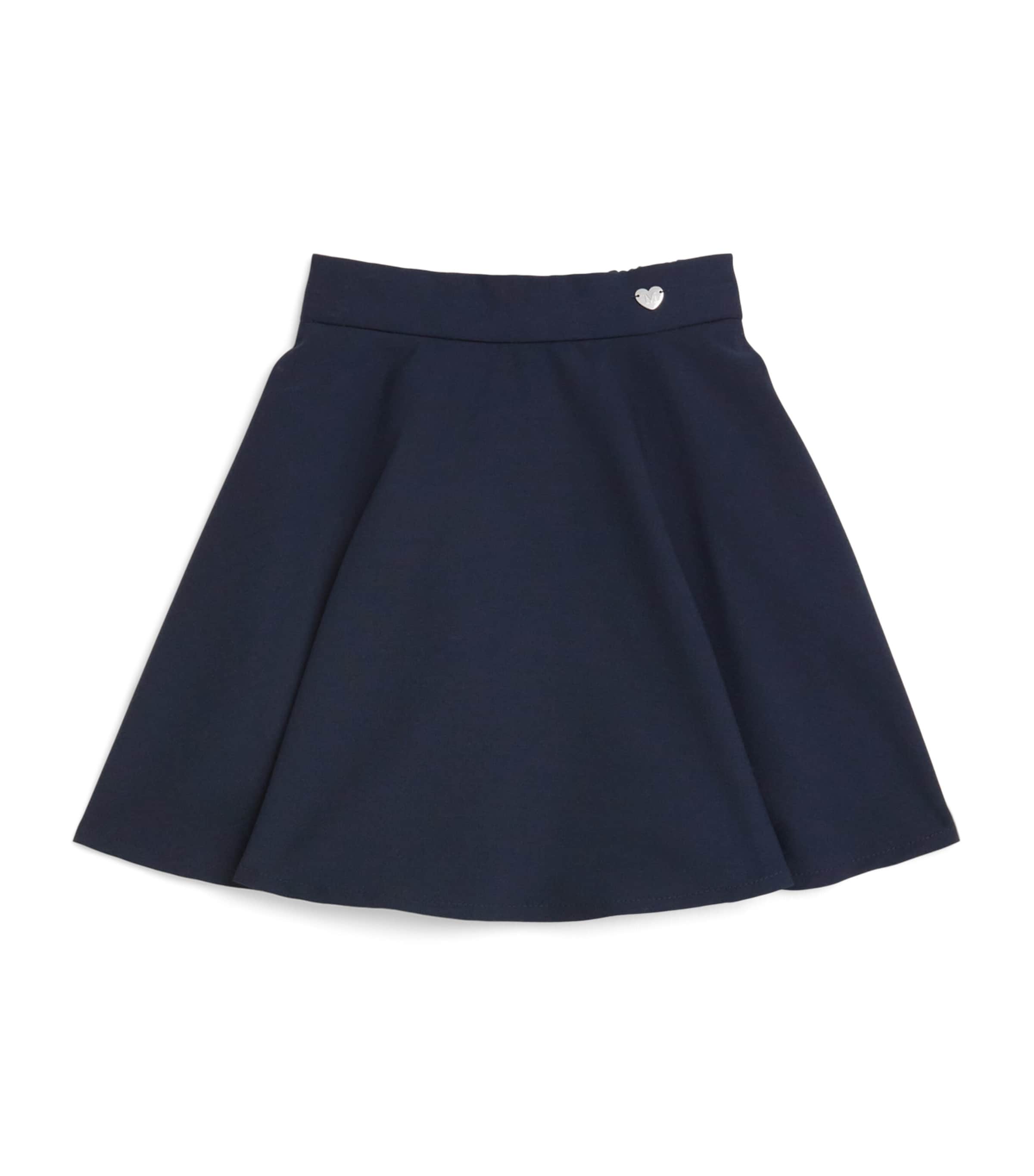 Monnalisa Elasticated Flared Skirt (2-12 Years) Blu Scuro Image 1