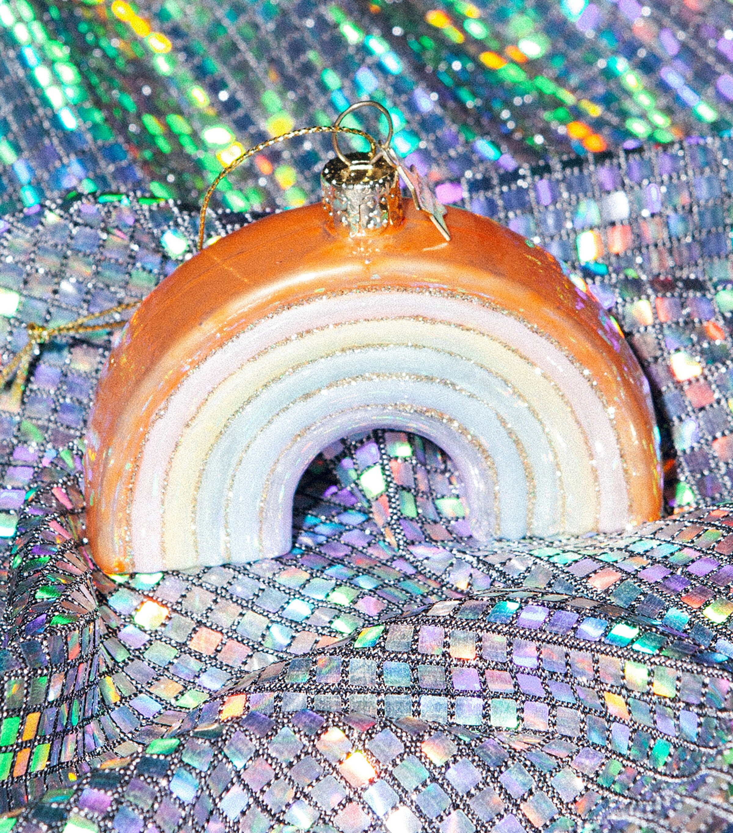 Harrods Glass Rainbow Decoration Image 4