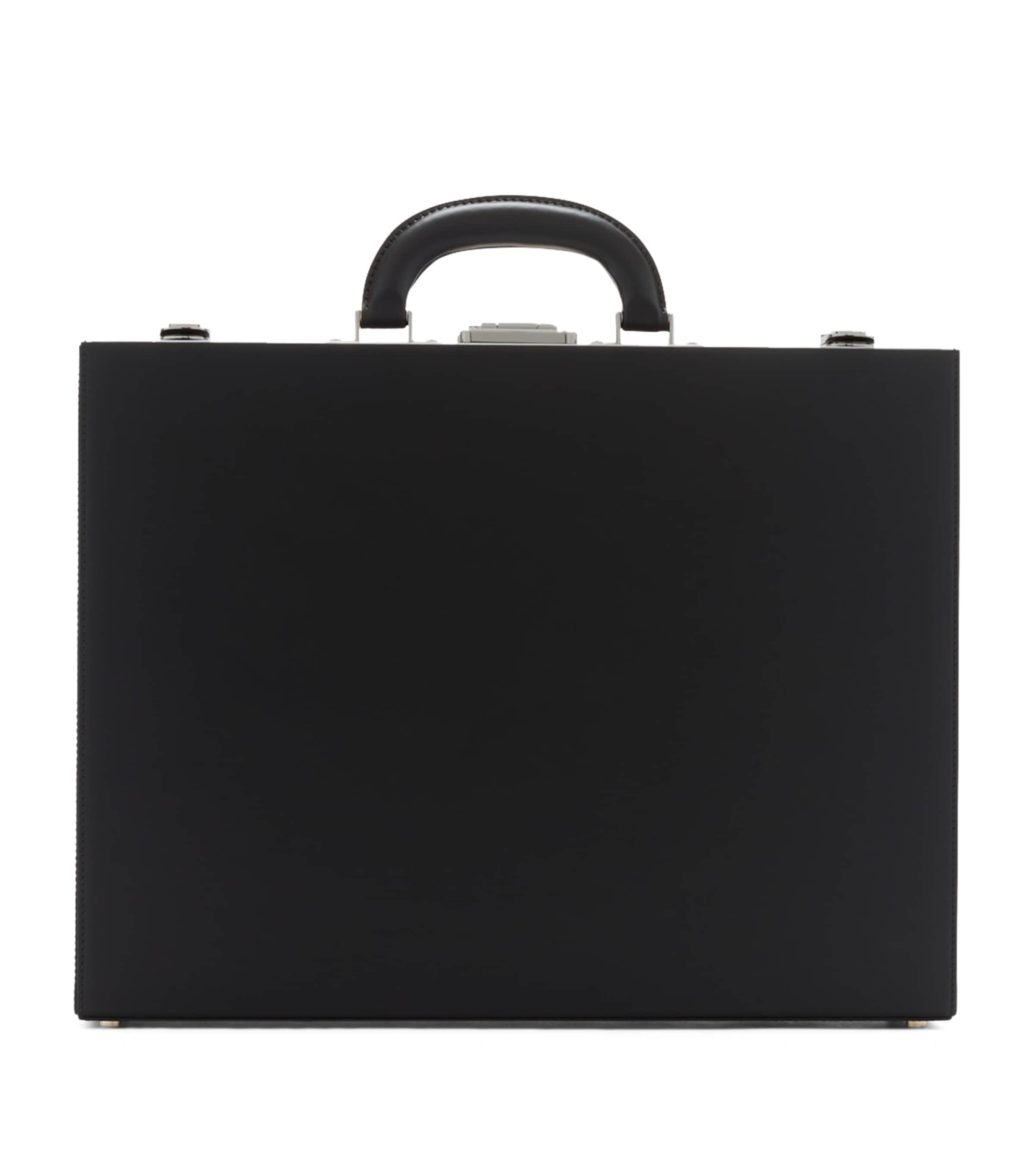 Swaine Leather New Bond Briefcase Black Image 1