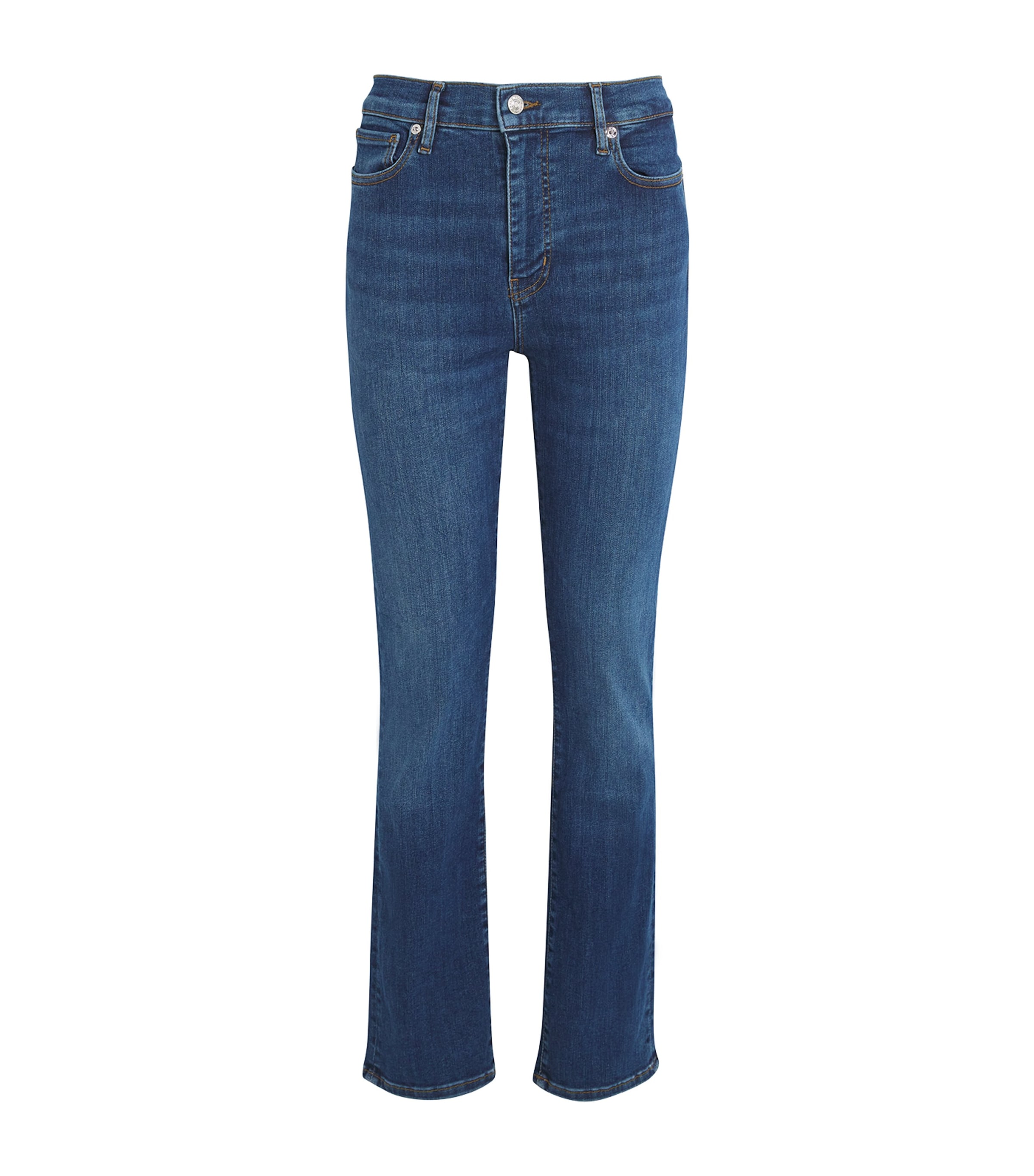 FRAME LE HIGH STRAIGHT LONG JEANS 