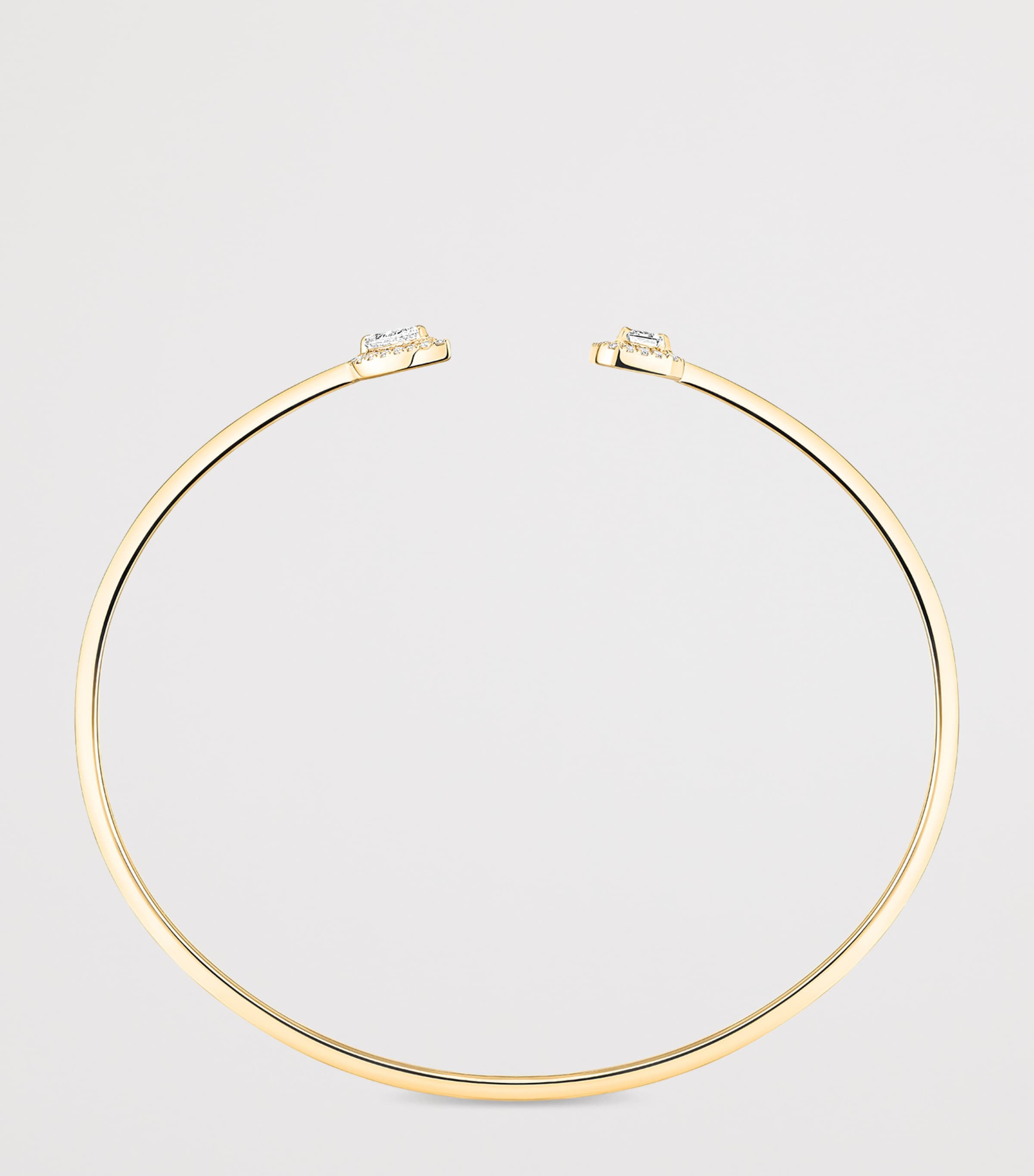 Messika My Twin Yellow Gold and Diamond Bangle (0.35ct) Yellow Gold Image 3