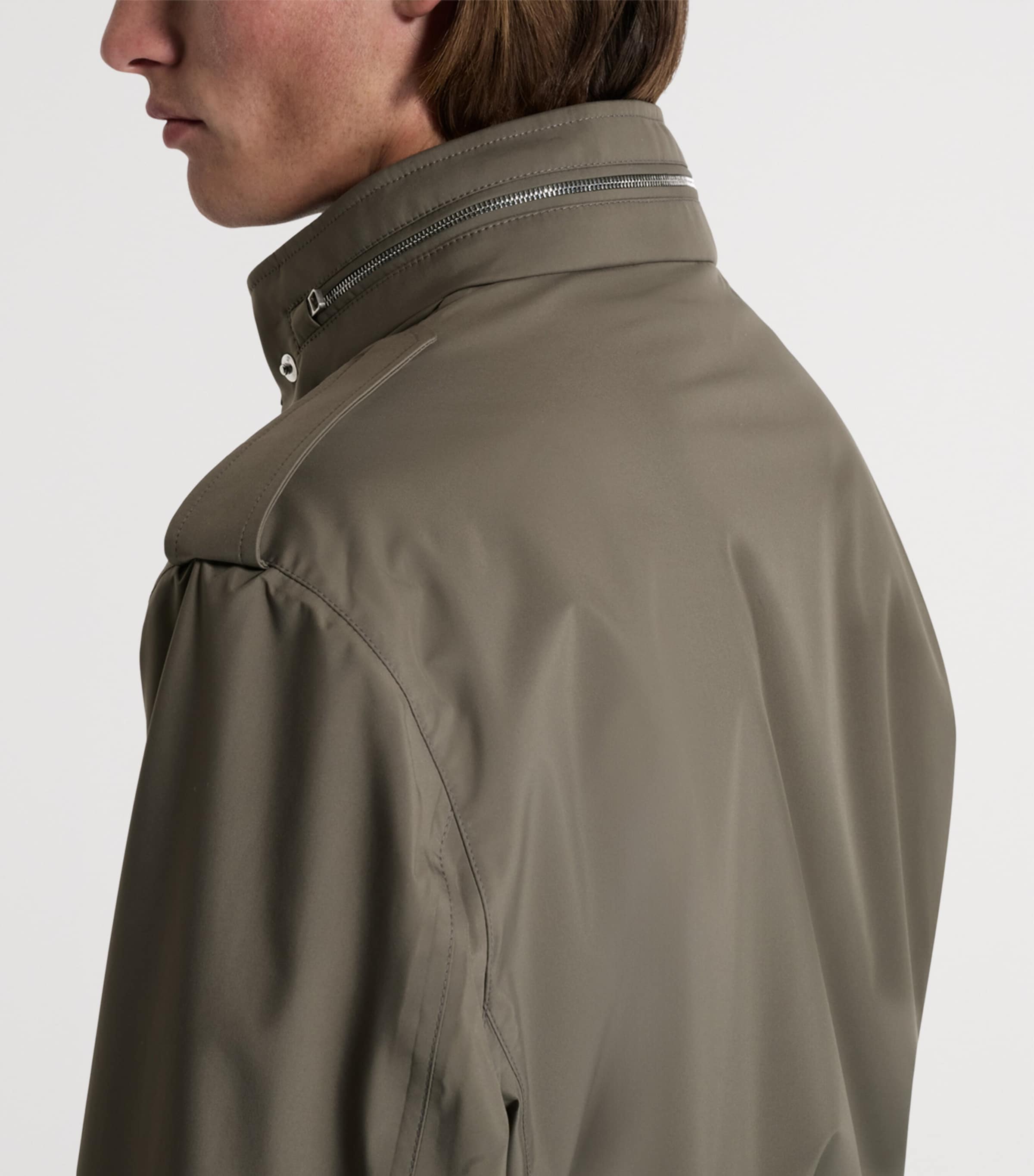 Dunhill Mens Field Jacket Khaki Image 5