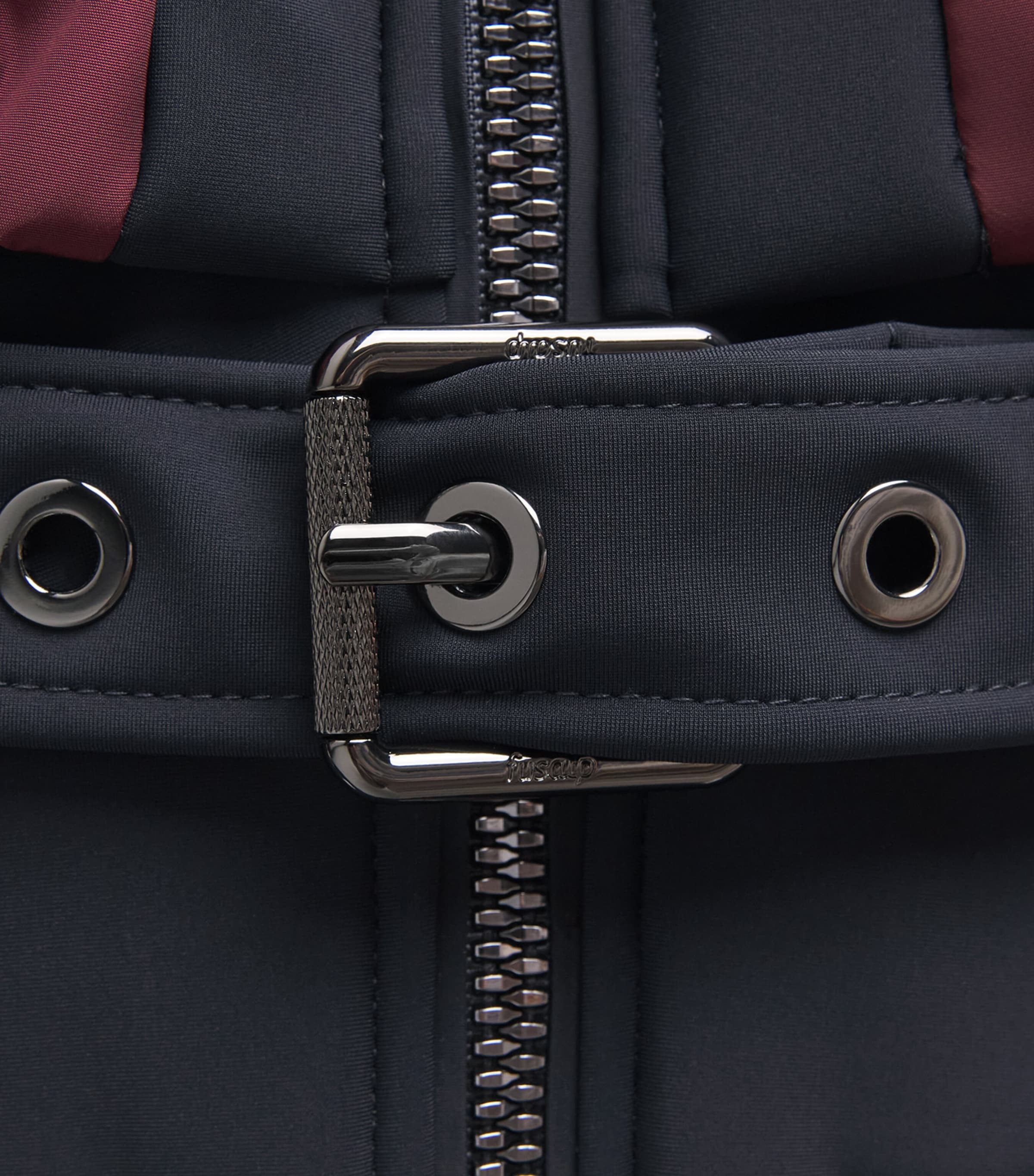 Water-Repellent Karei Ski Suit 2034ACJOU/MRIN/NEIGE Image 5