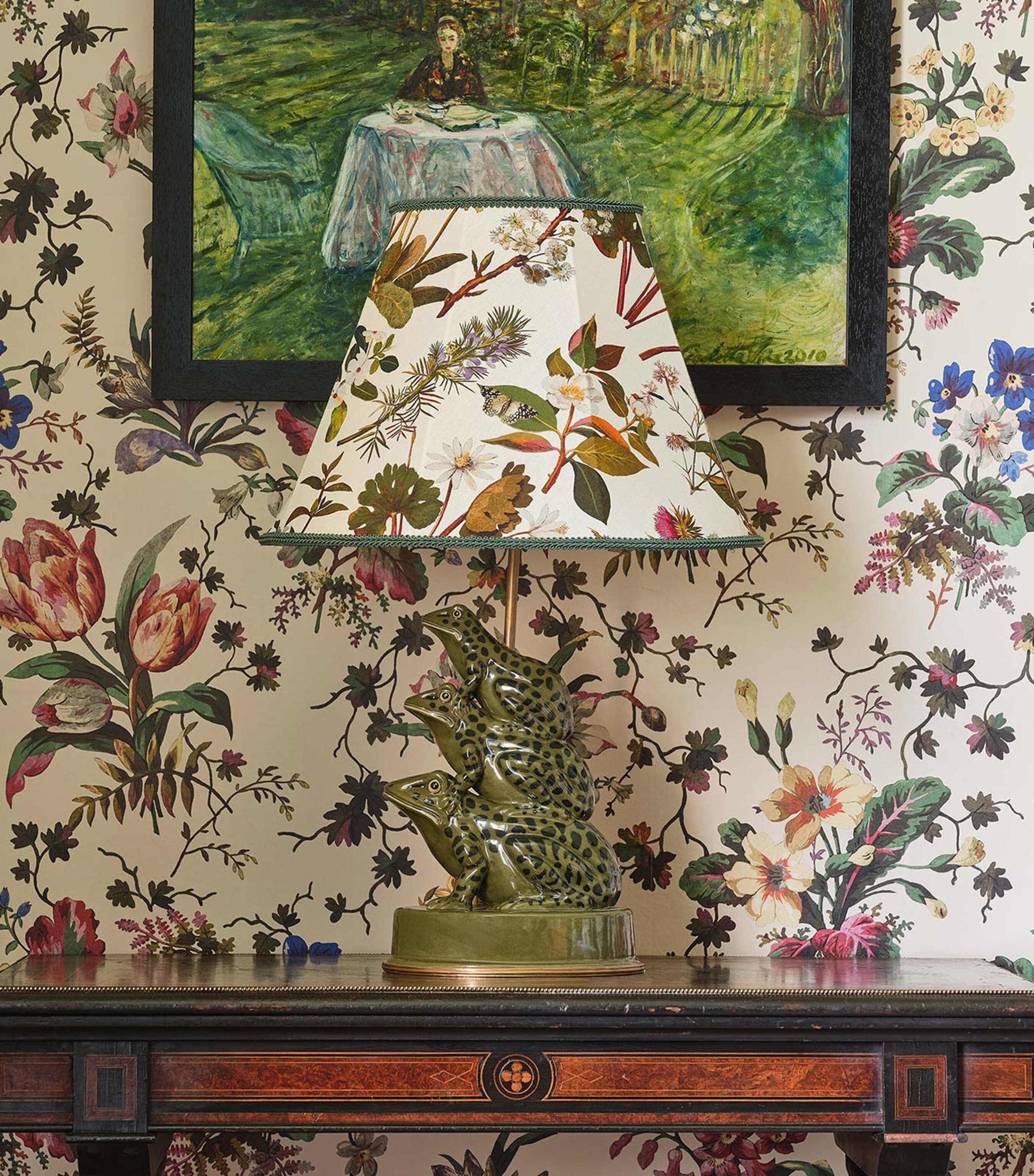 Herbarium Marlow Lampshade WHITE Image 2