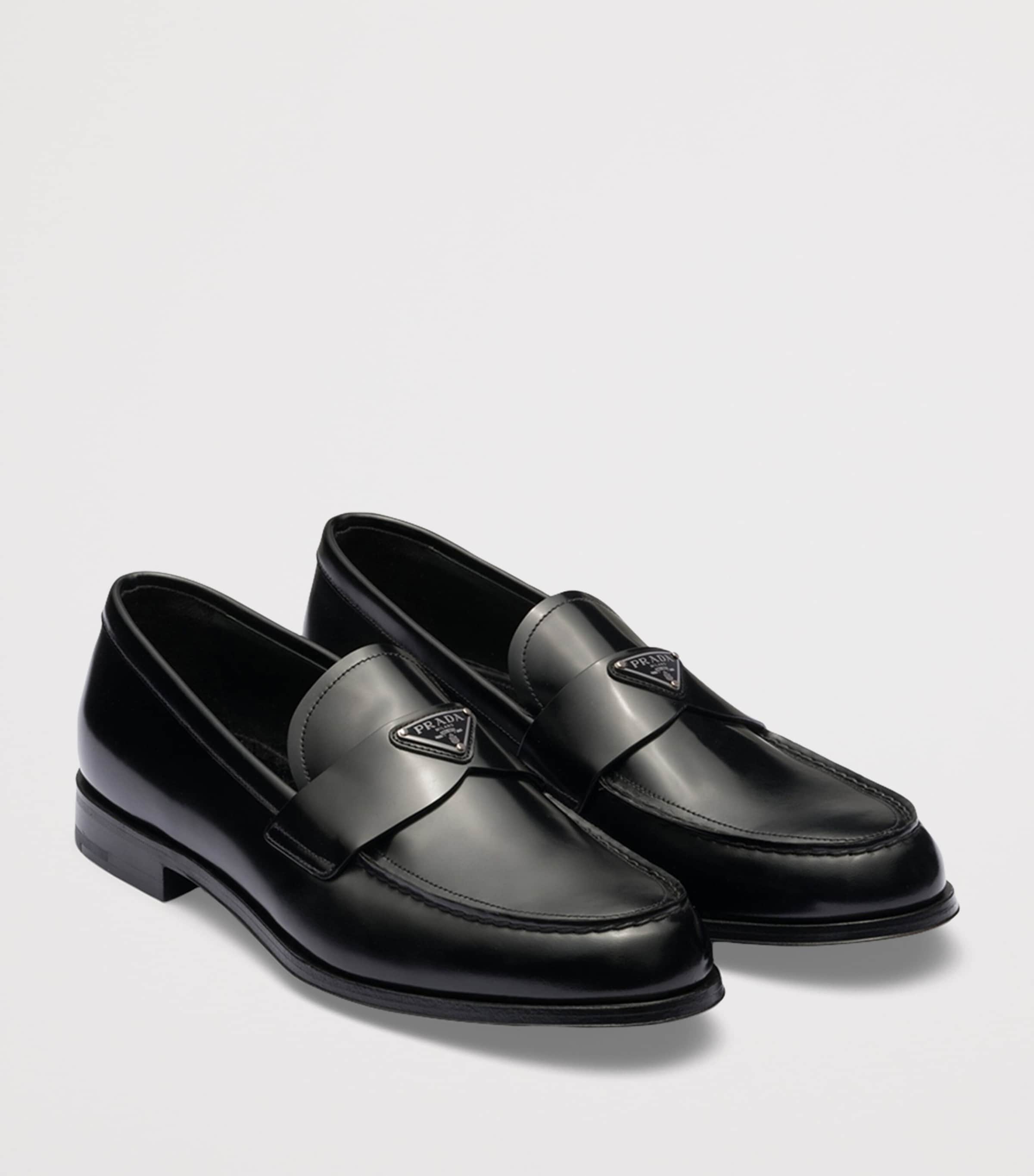 Brushed Leather Loafers F0002 Image 2