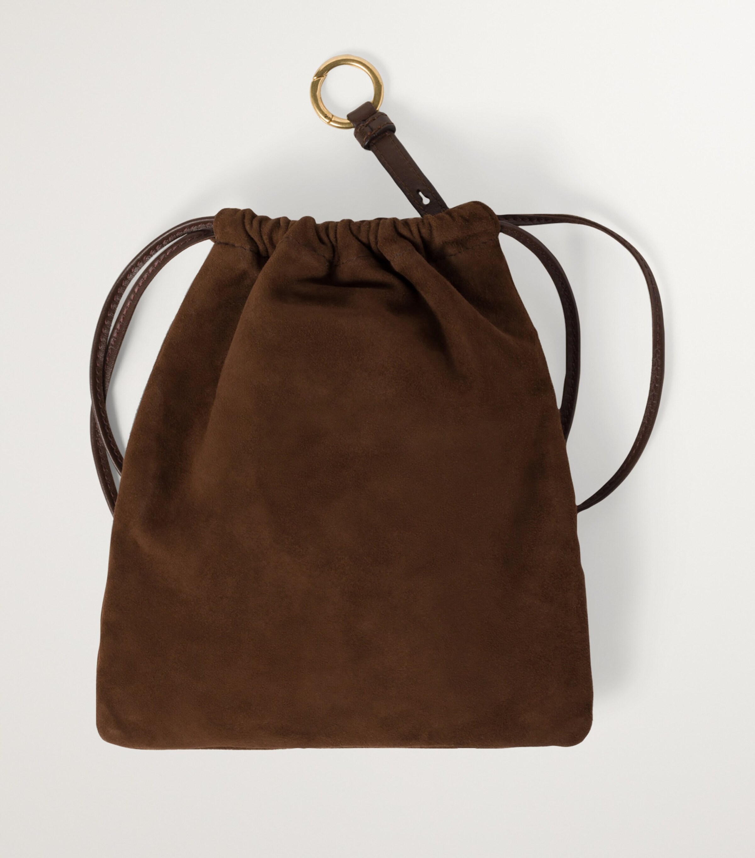 Suede Drawstring Pouch F0324 Image 5