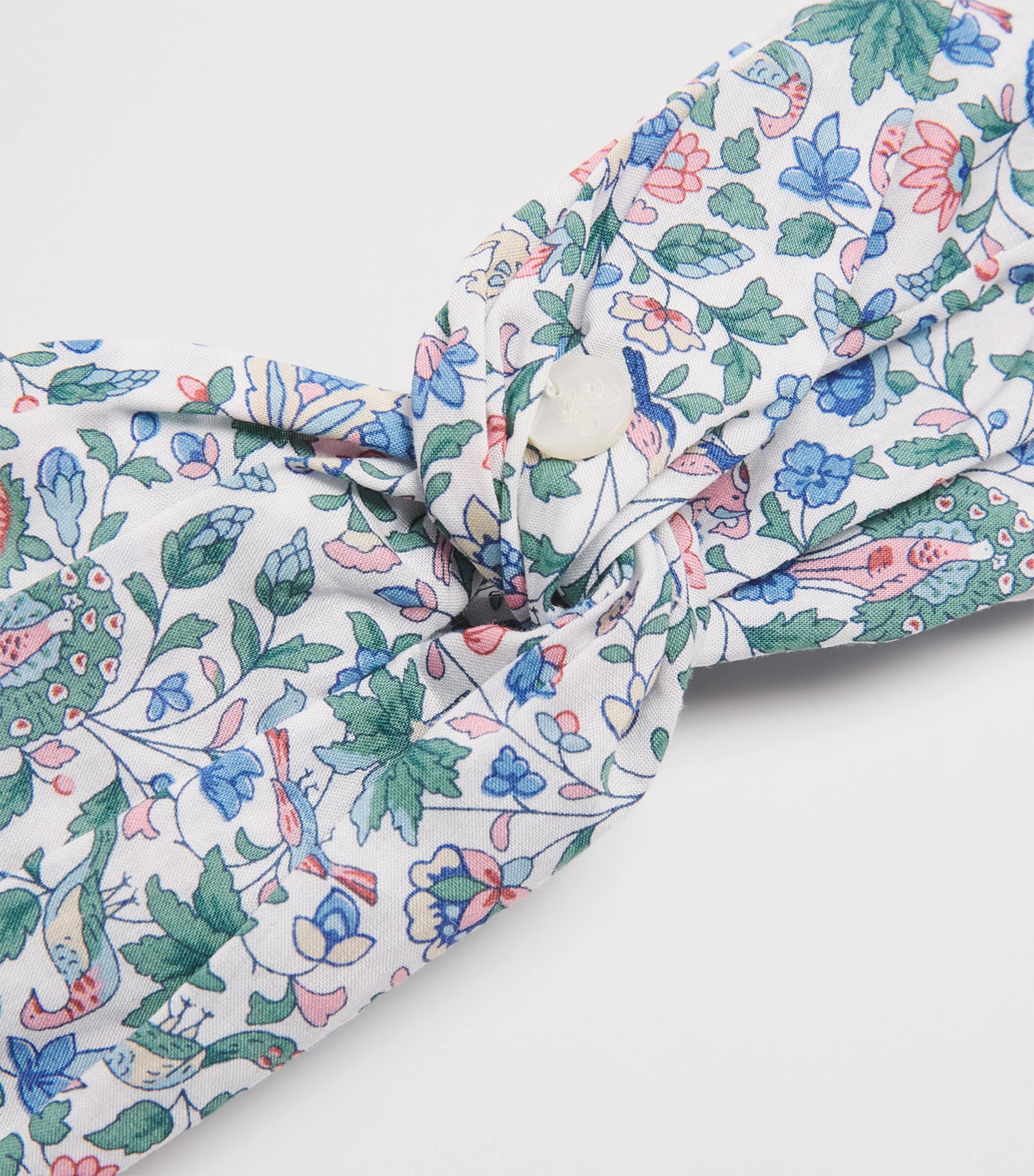 Cotton Floral Headband 1BLANC Image 3